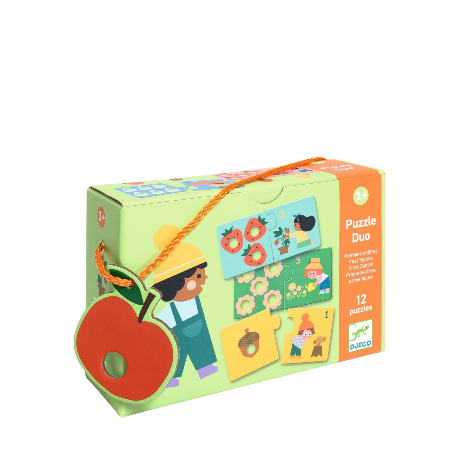 12 Duo Puzzles - First Figures