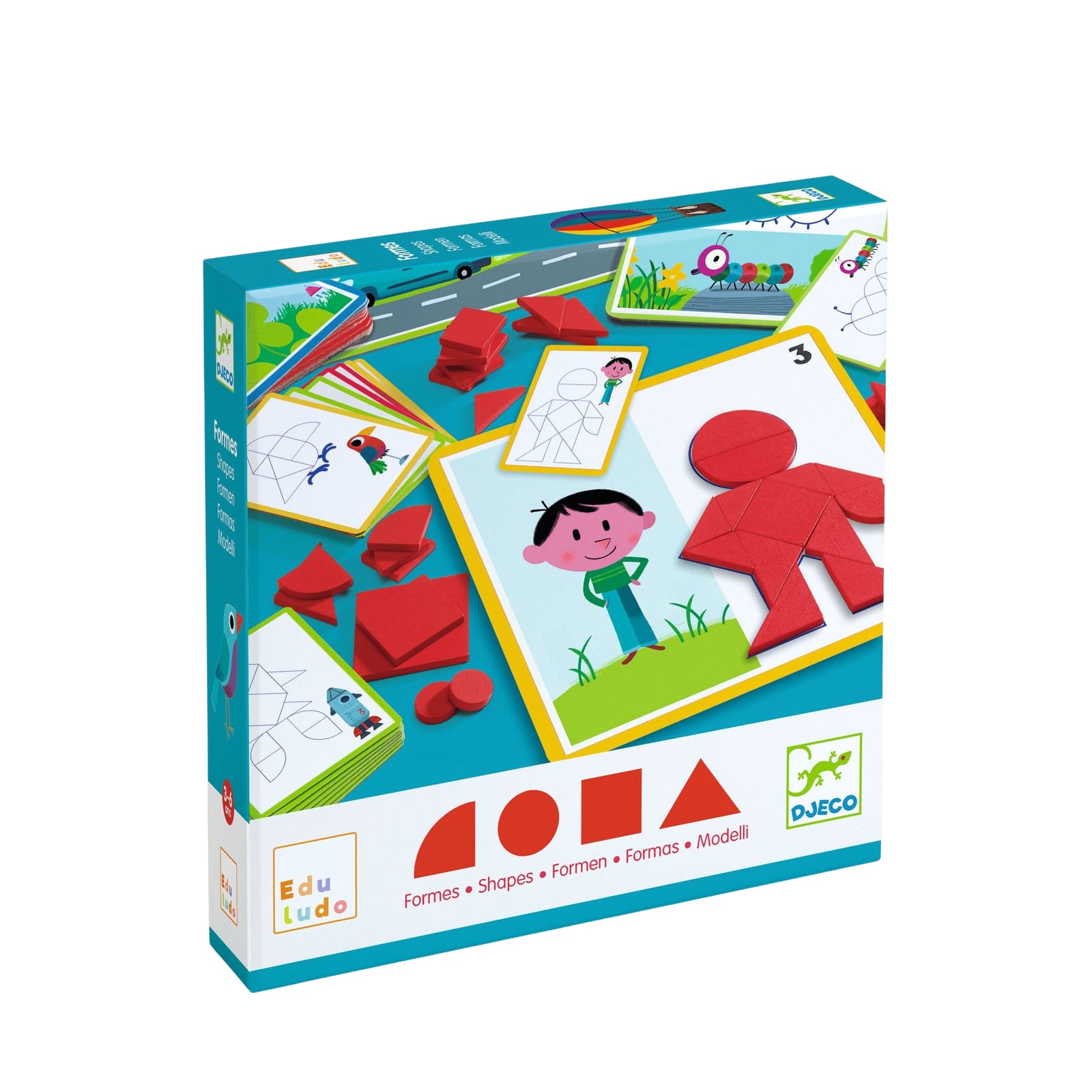 Learn and Form Shapes Game