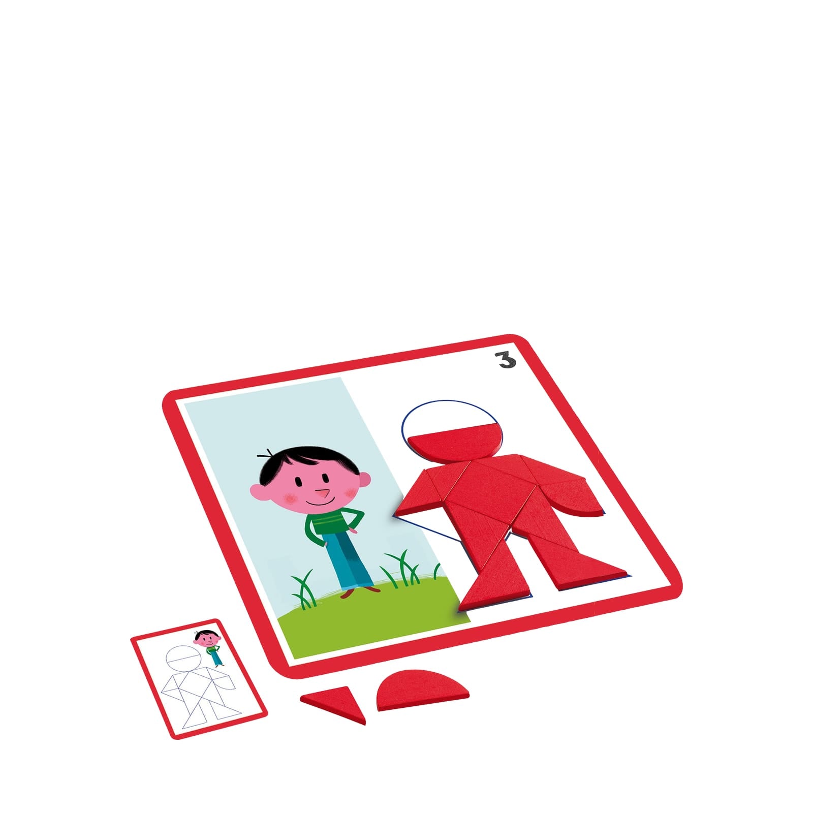 Learn and Form Shapes Game