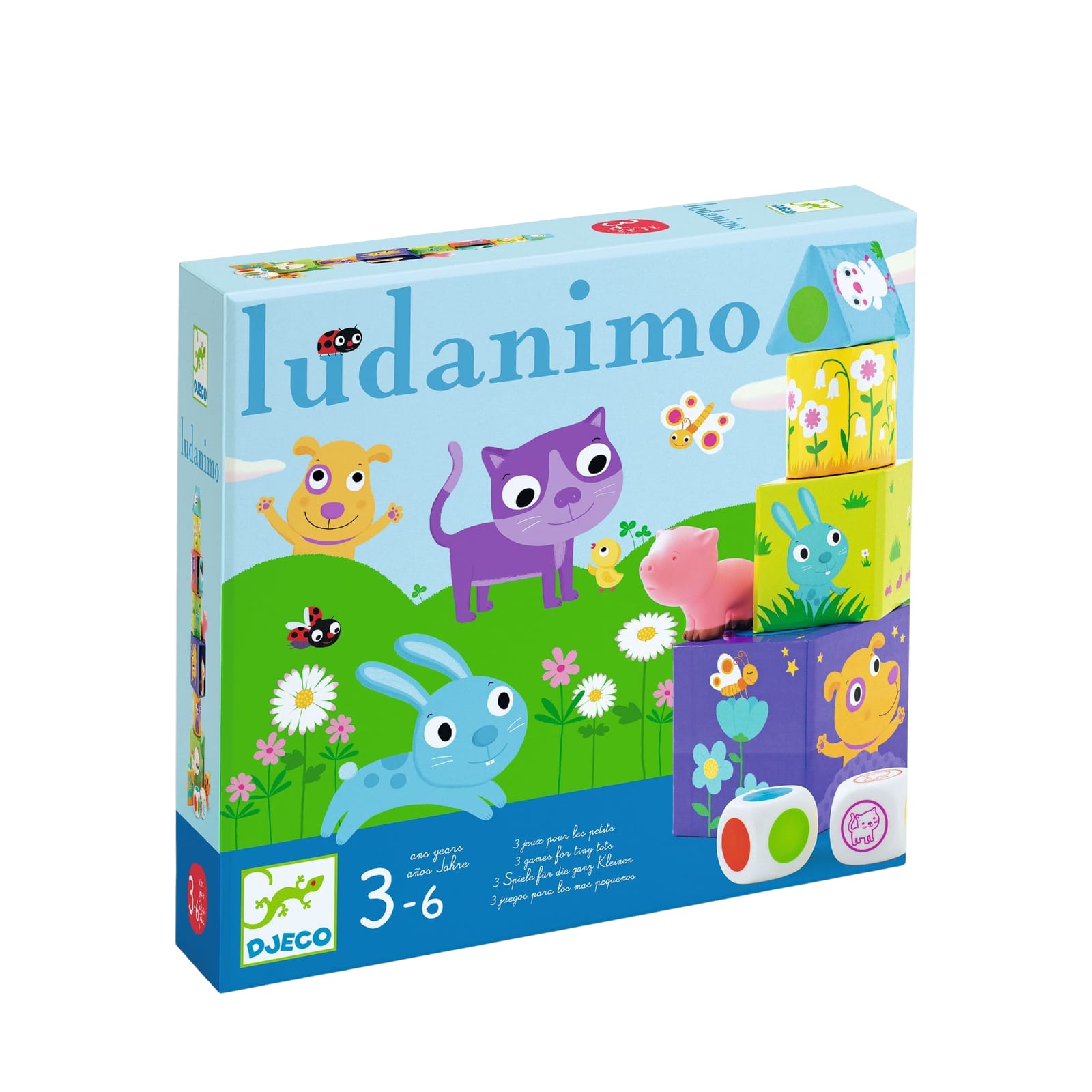 Set Of 3 Board Games - Ludanimo