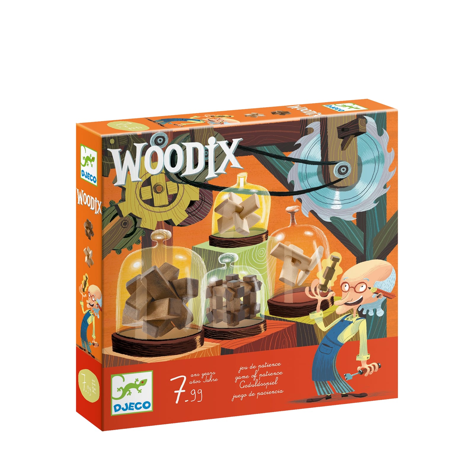 Arbramix Wooden Puzzle Box by Djeco main image 0
