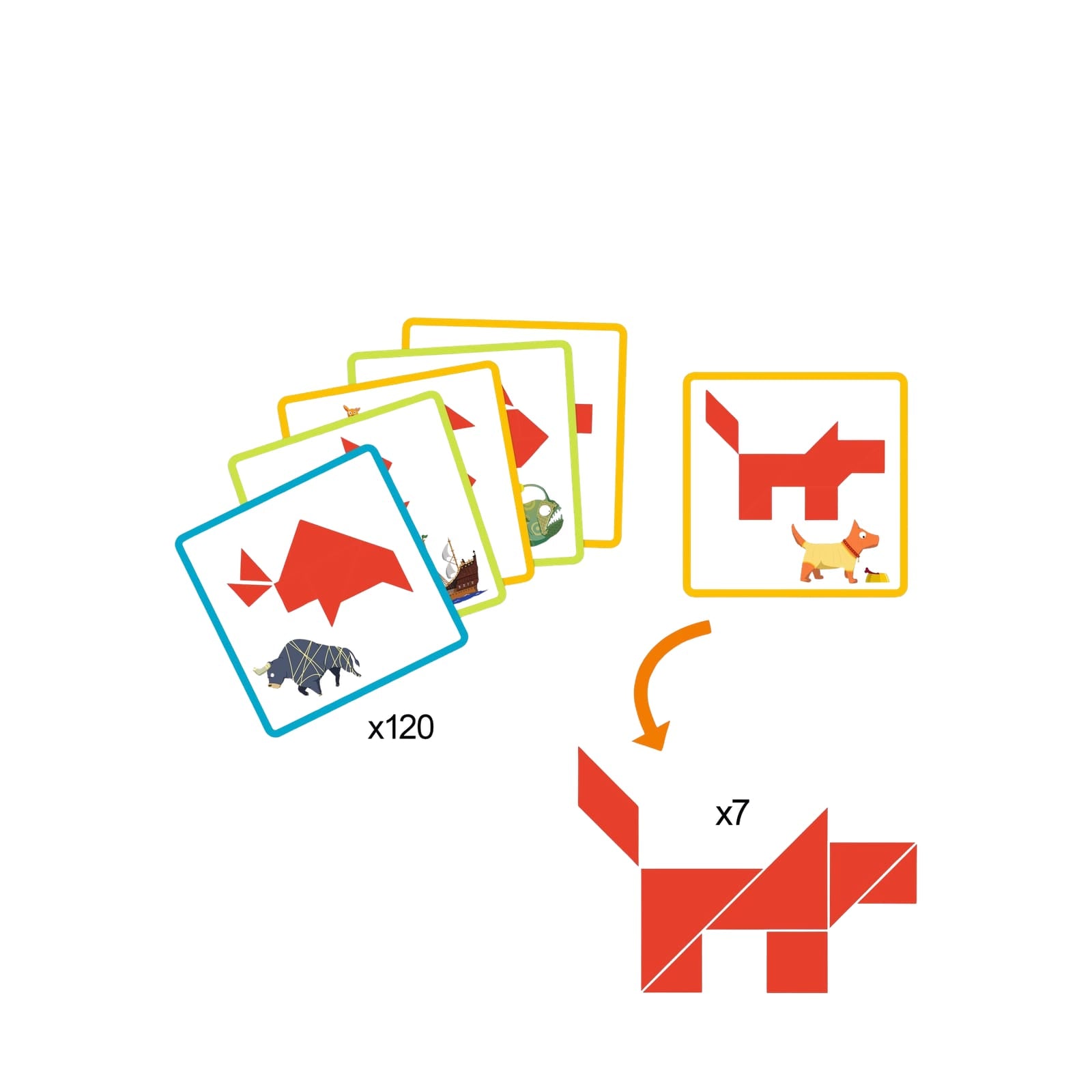 Sologic Game - Tangram