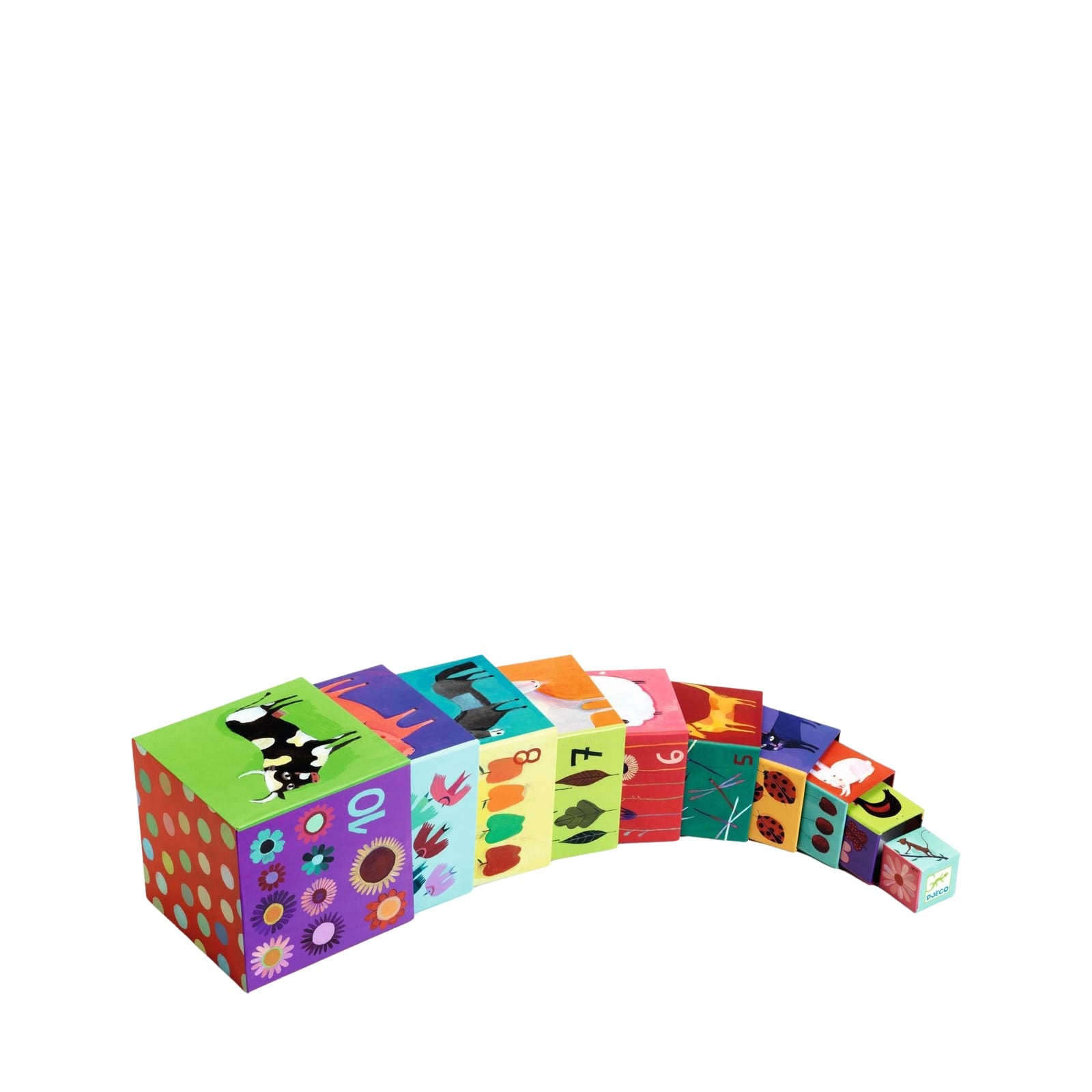 Stacking Cubes - Nature and Animals