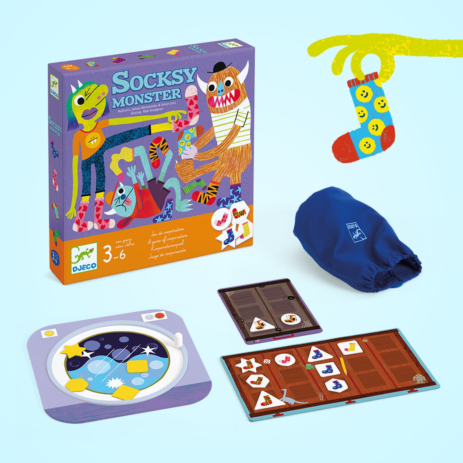 Cooperative Game - Socksy Monster
