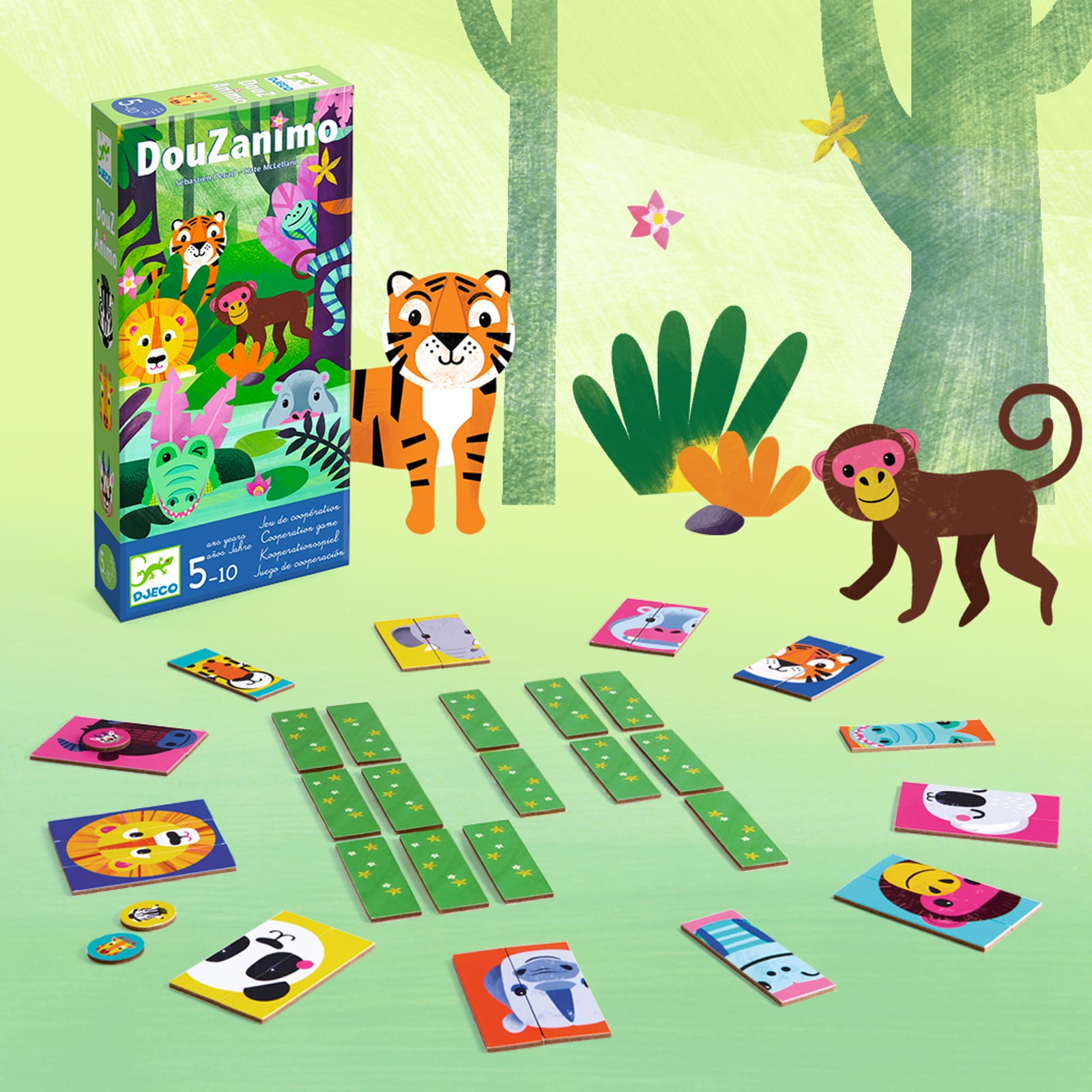 Cooperative Game - Safari Animals