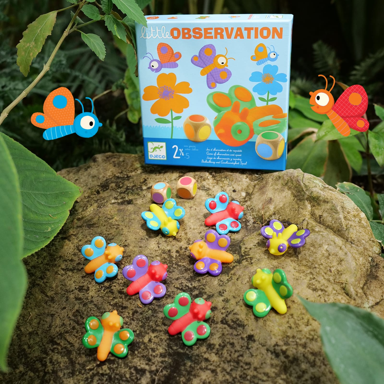 Little Observation Butterfly Game