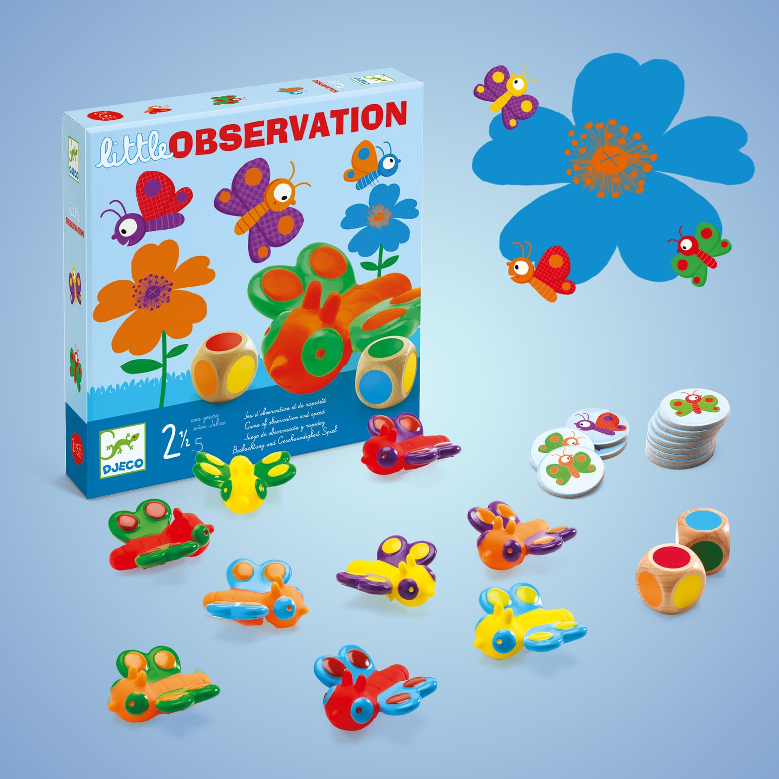 Little Observation Butterfly Game