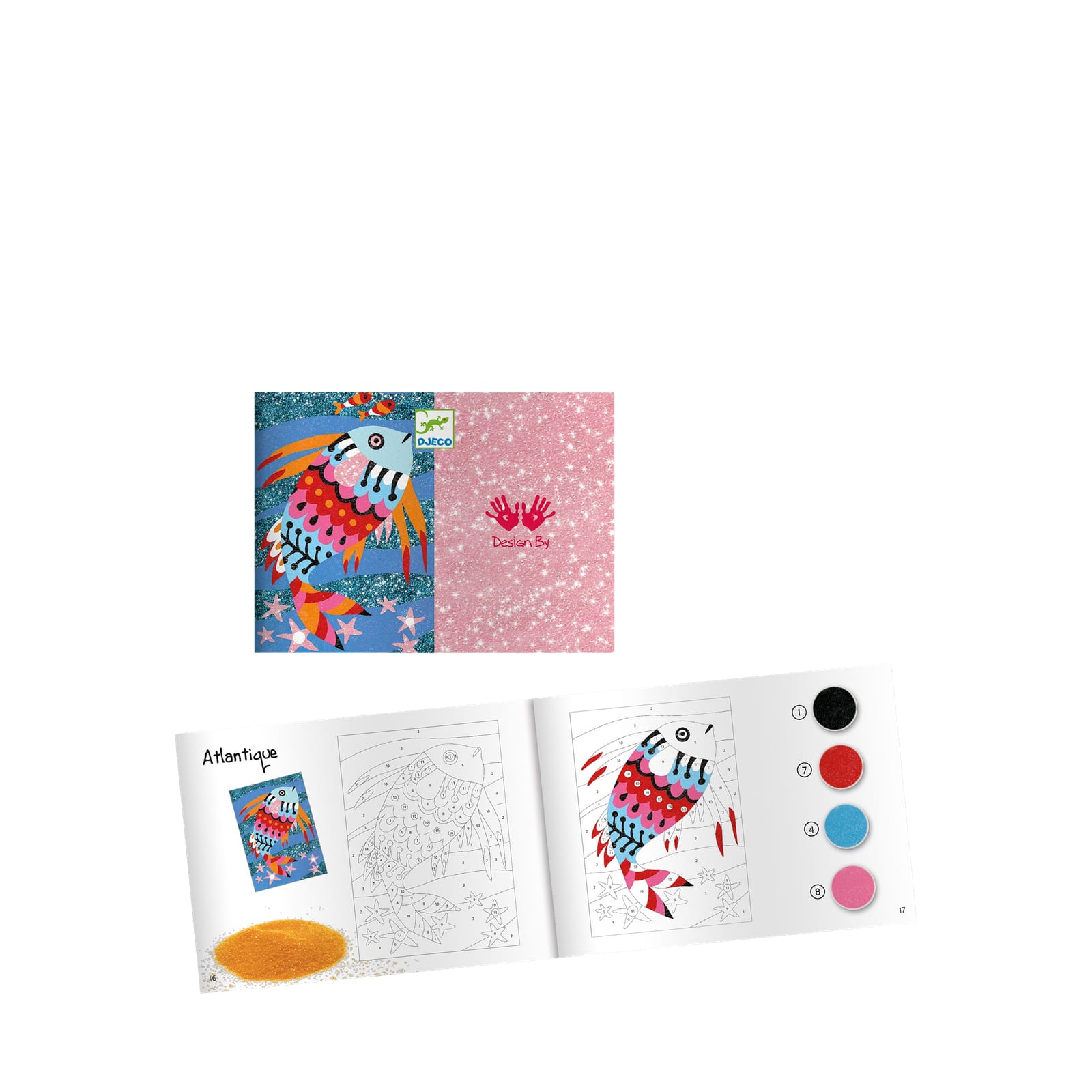 Glitter Craft Set - Fish Rainbows
