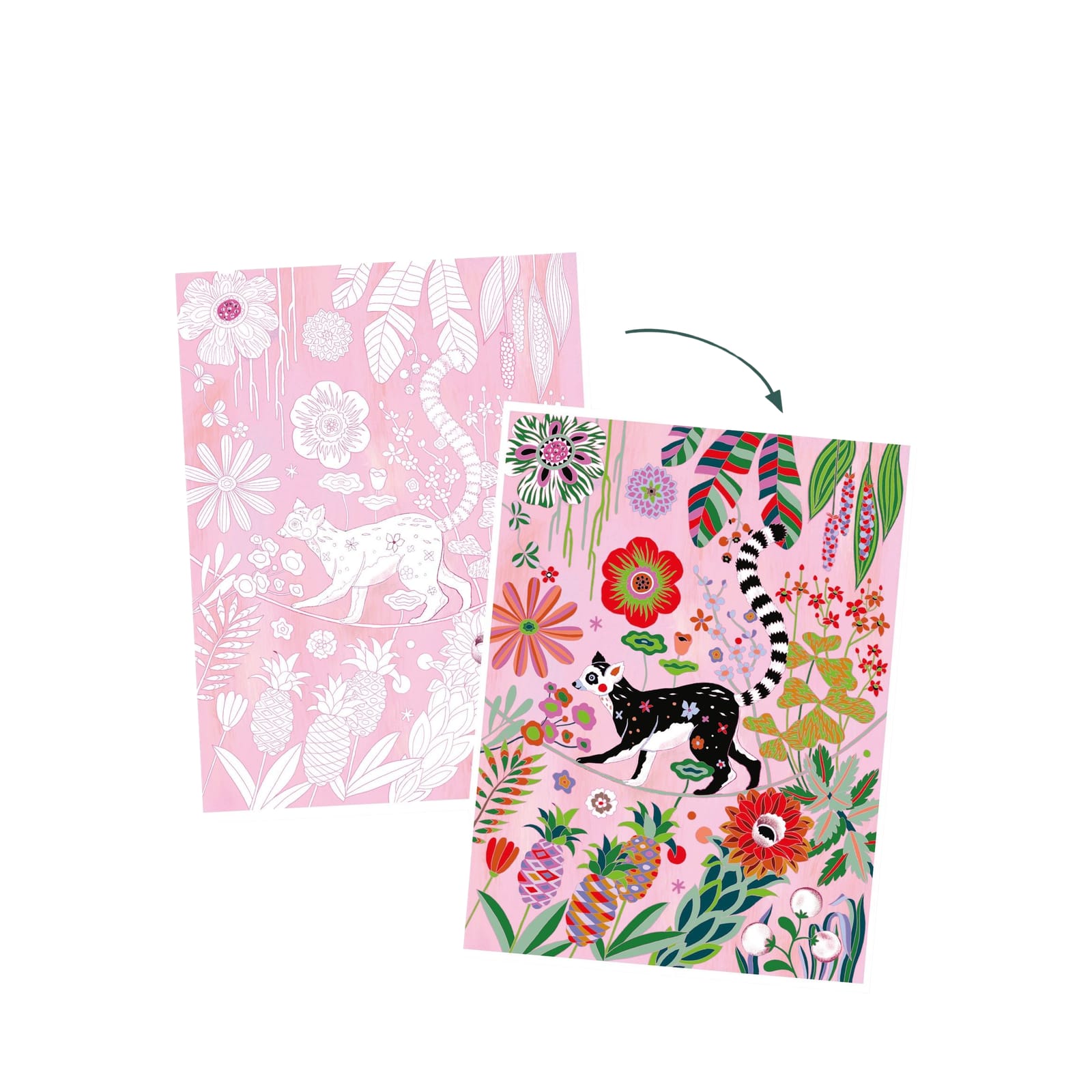 3 Colouring Posters - Wilderness