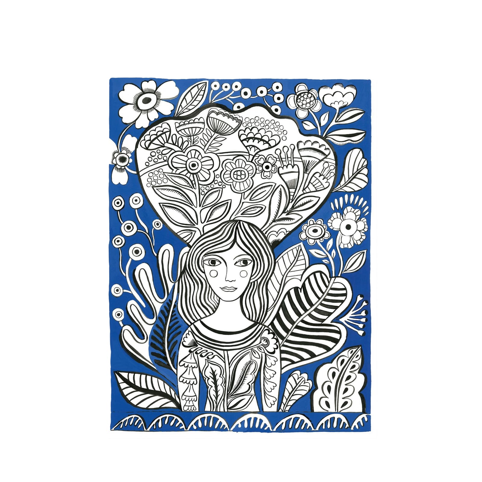 3 Colouring Posters - Blooms