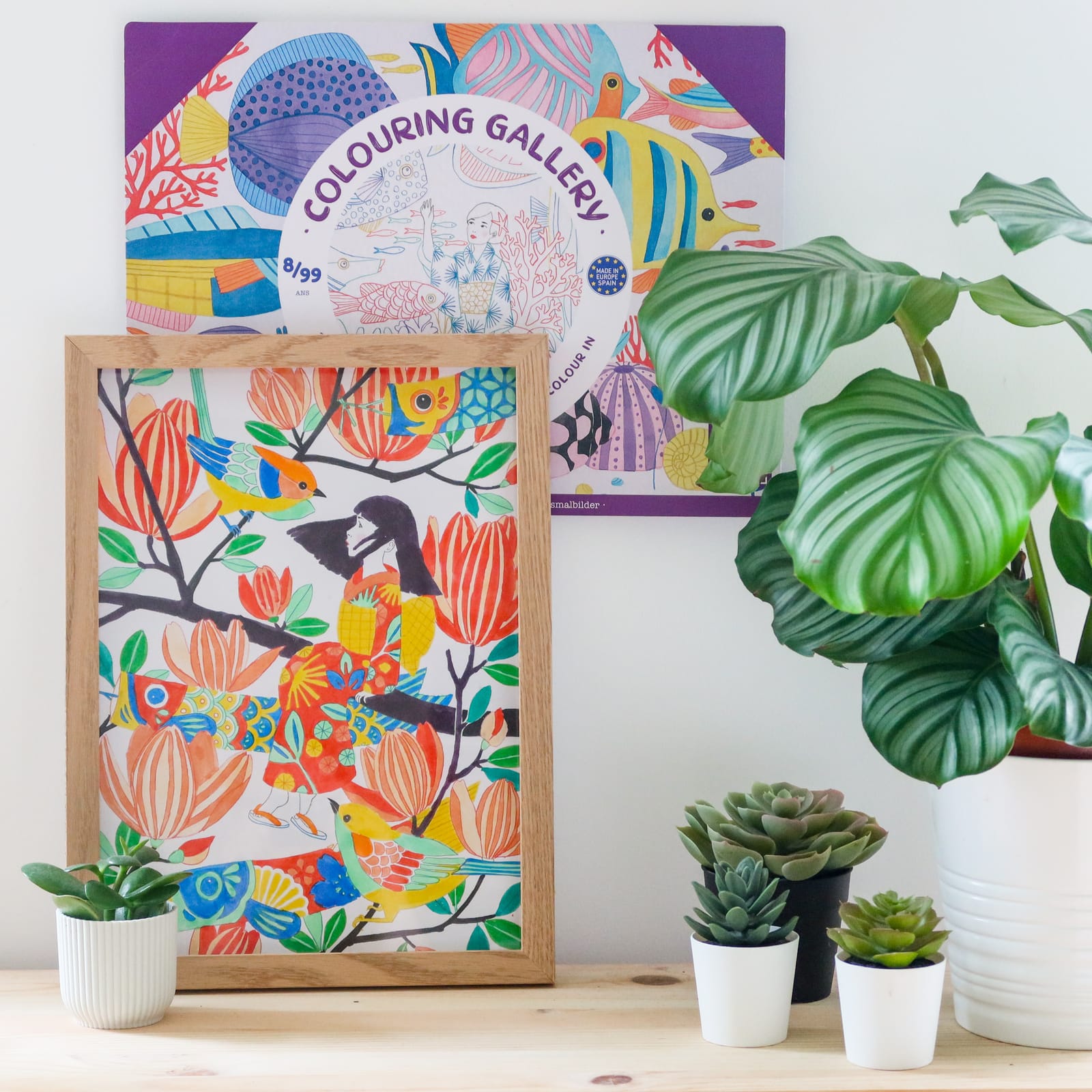 3 Colouring Posters - Japan