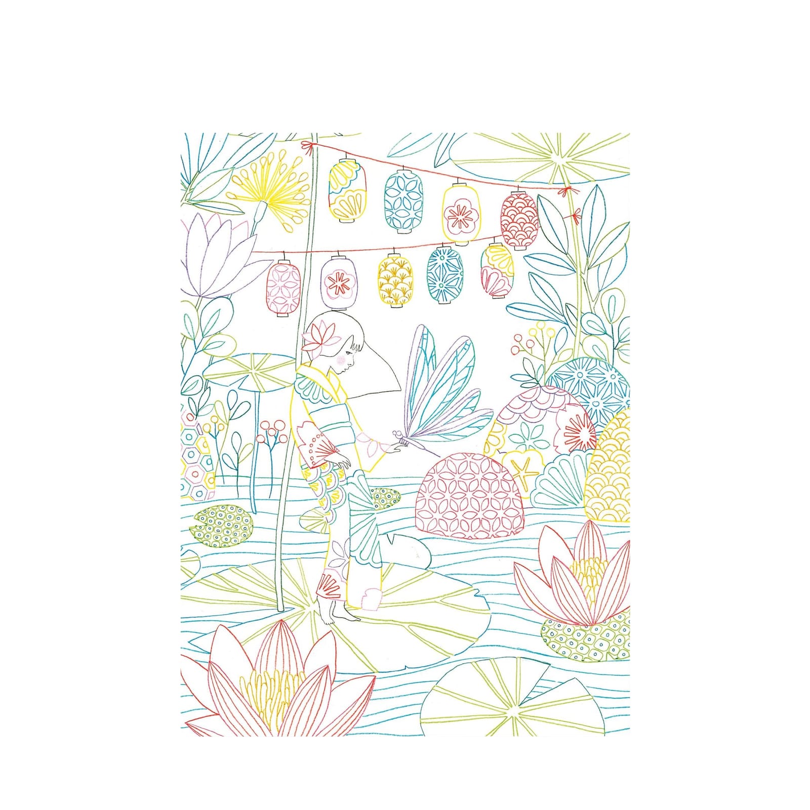 3 Colouring Posters - Japan