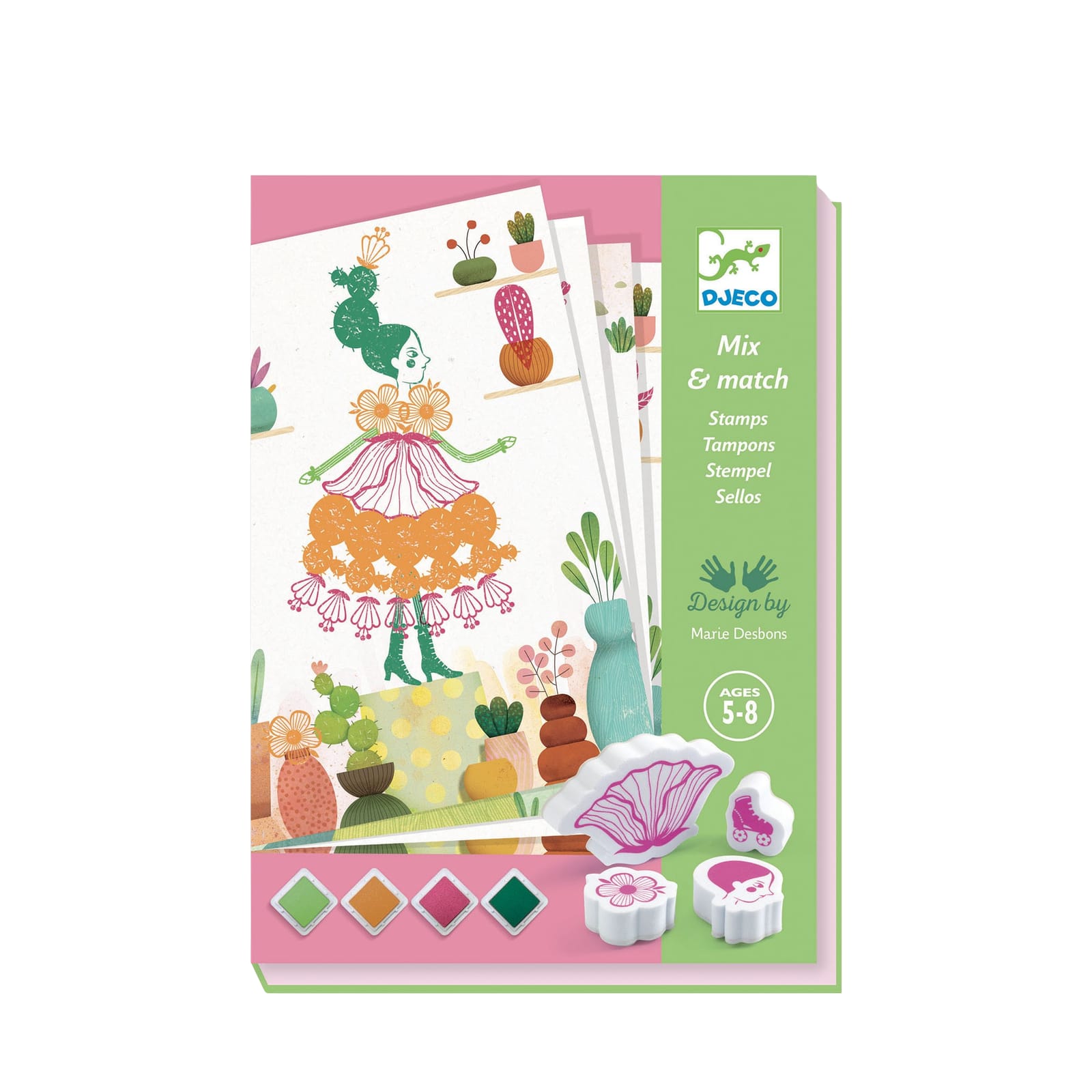 Stamps Craft Set - Flower Girls