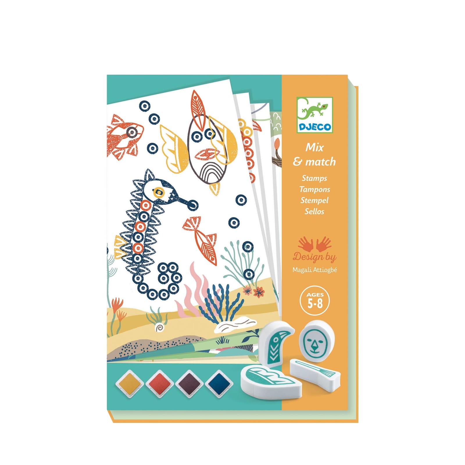 Stamps Craft Set - Surprising Animals