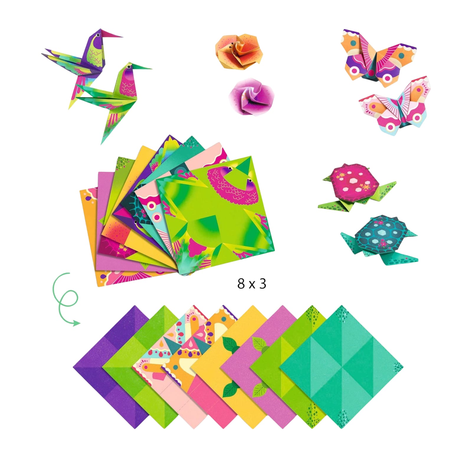 Origami Craft Set - Tropics