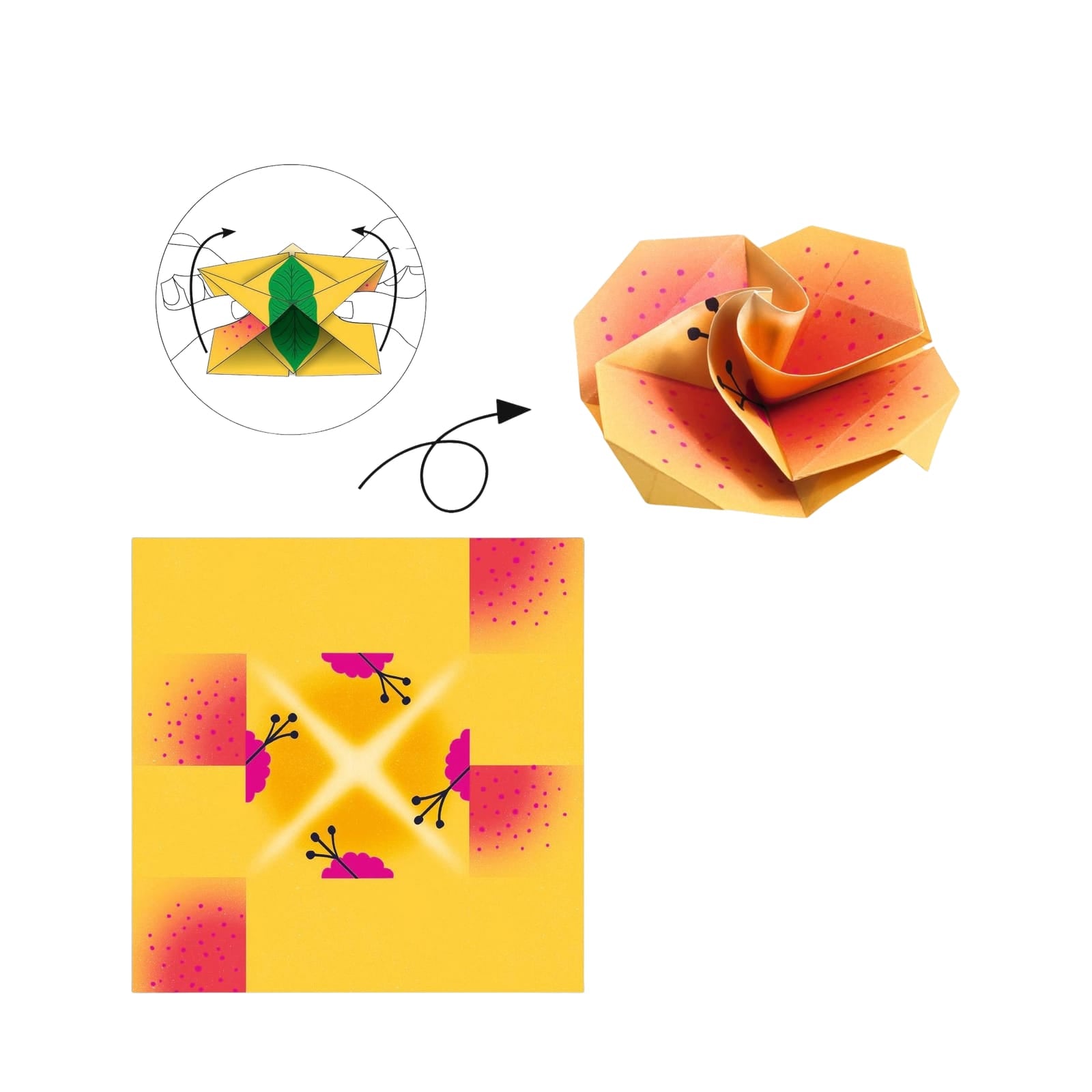 Origami Craft Set - Tropics