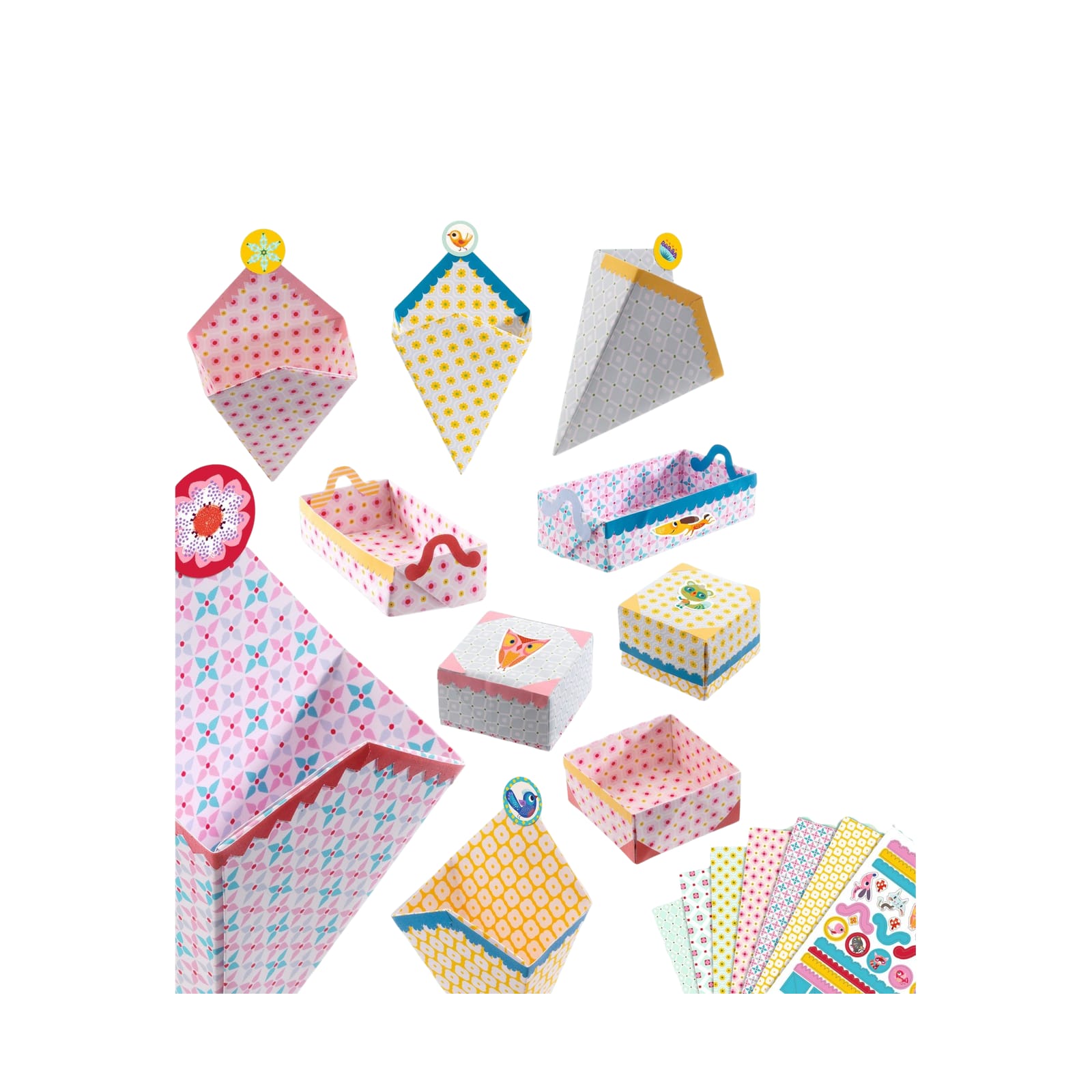 Origami Craft Set - Small Boxes