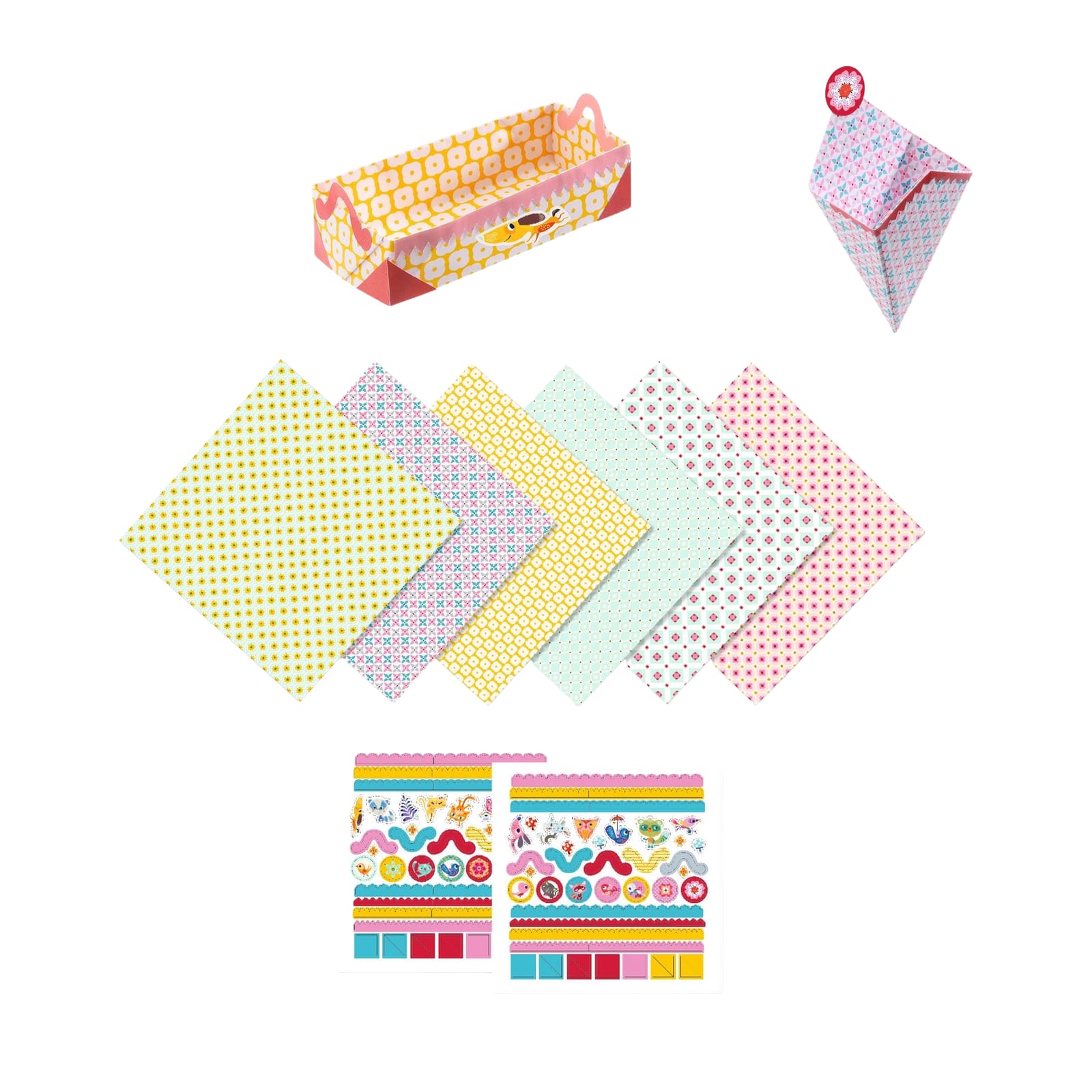 Origami Craft Set - Small Boxes