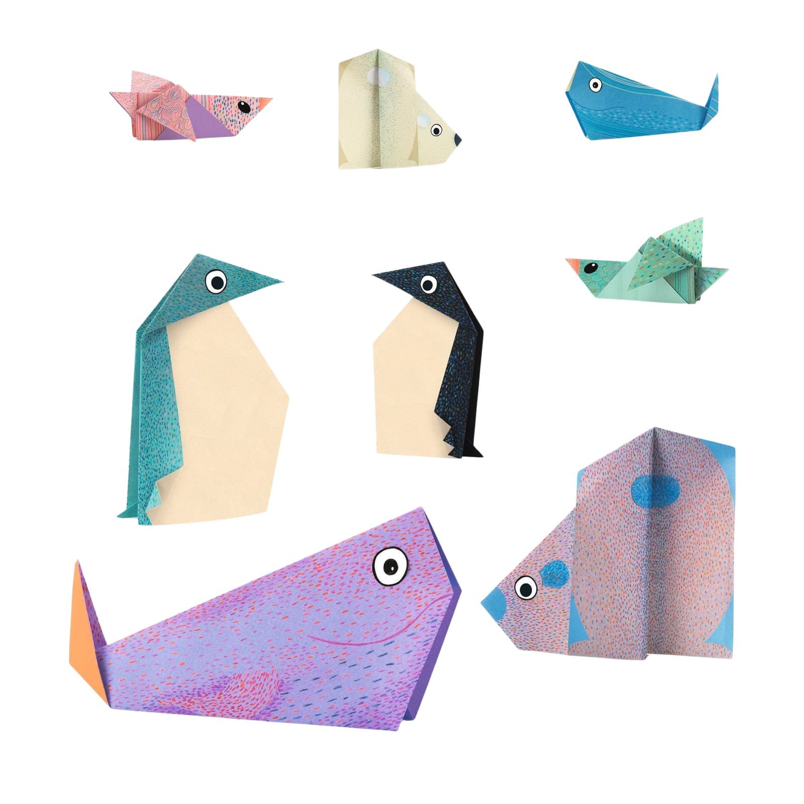 Origami Craft Set - Polar Animals