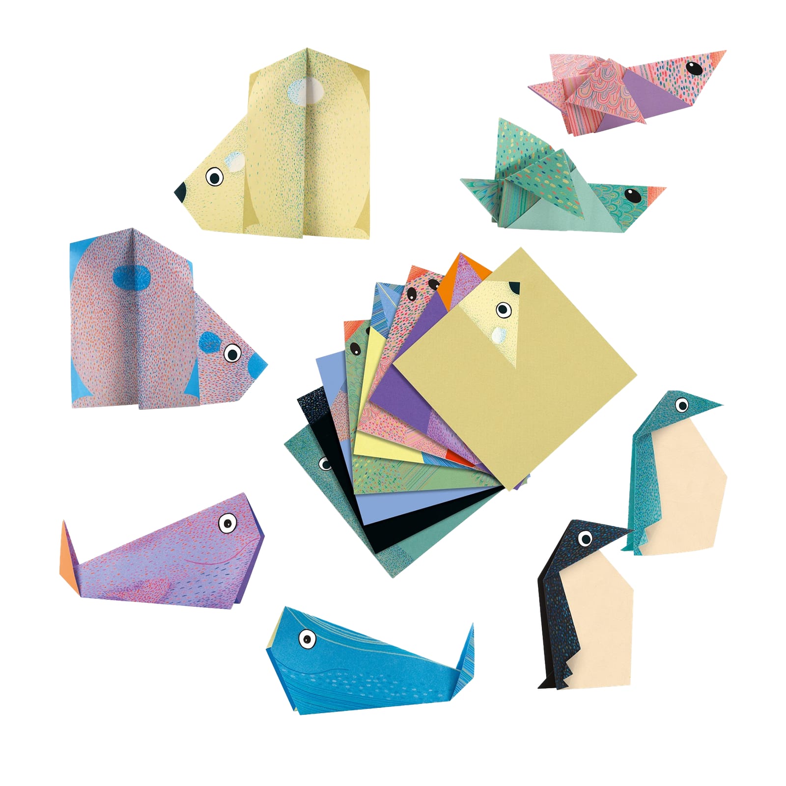 Origami Craft Set - Polar Animals
