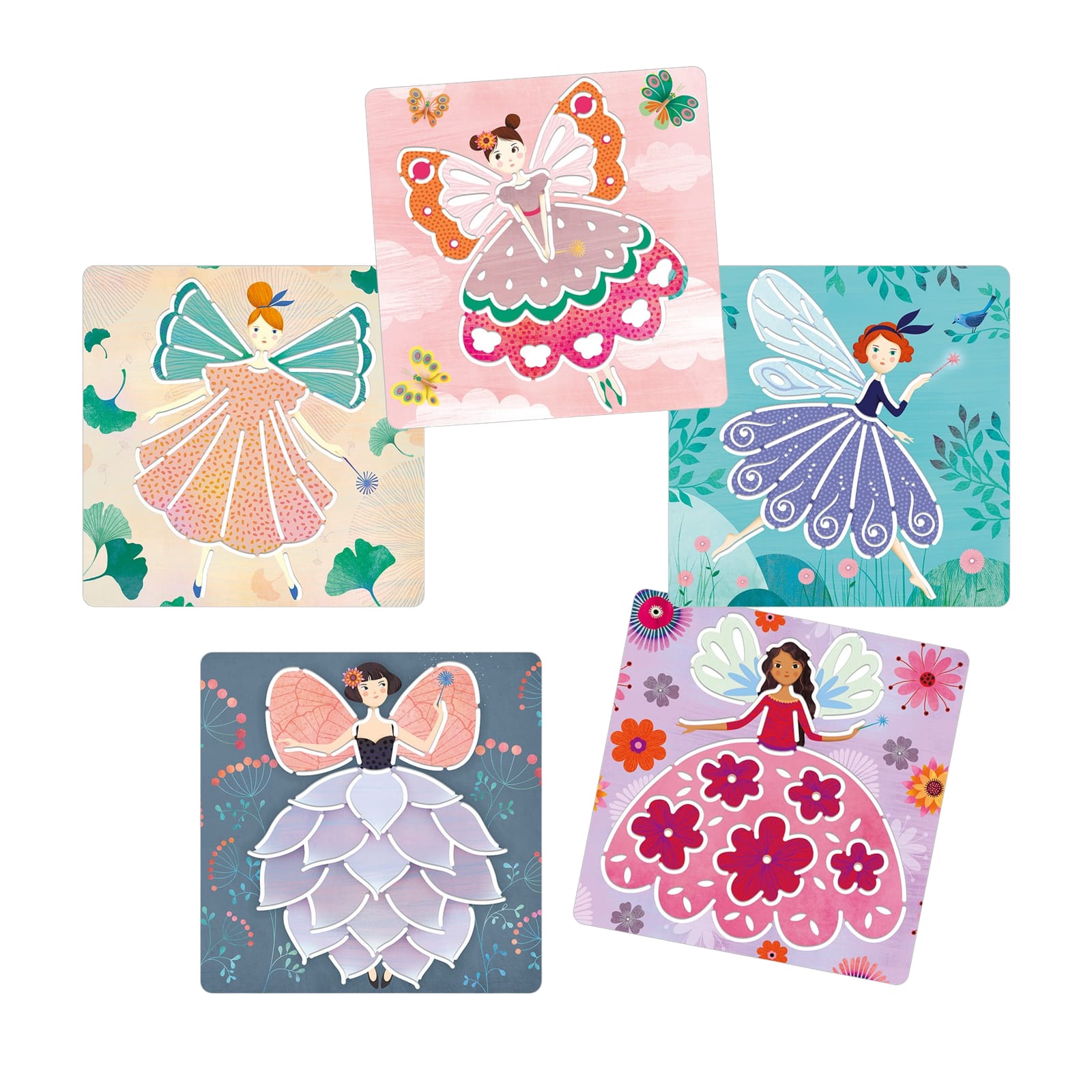 Stencil Craft Set - Fairies