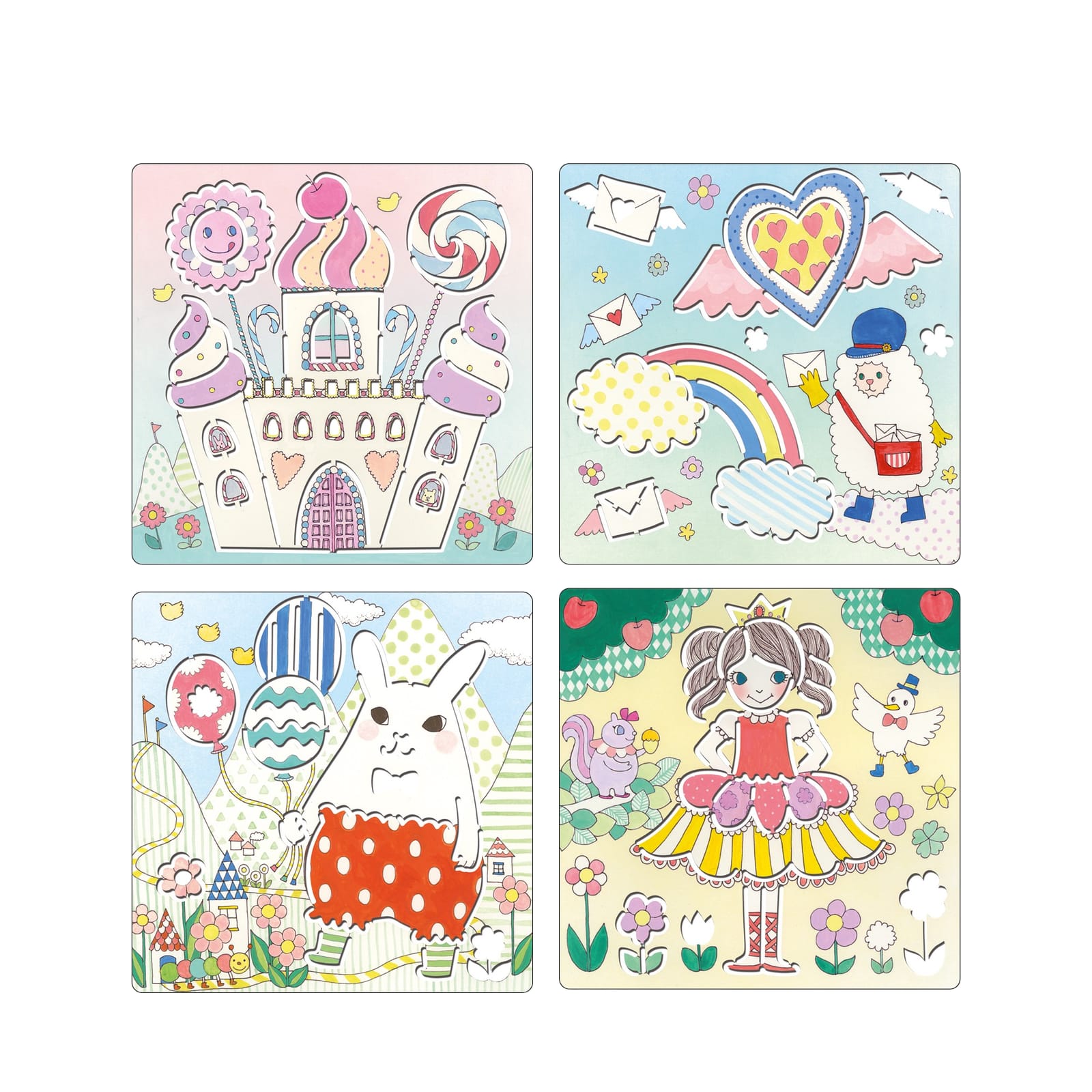 Stencil Craft Set - Kawailand