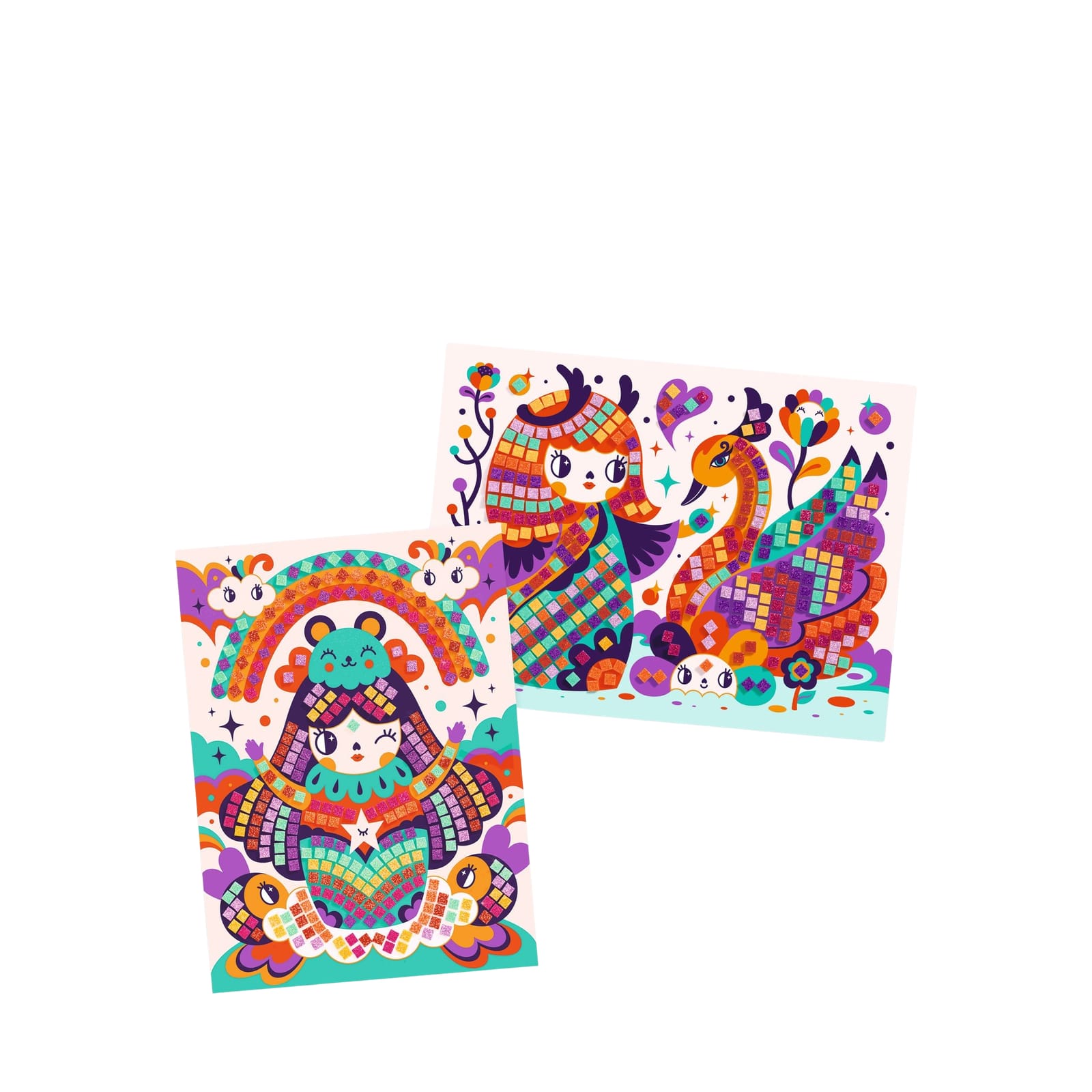 Mosaic Craft Set - Kokeshi