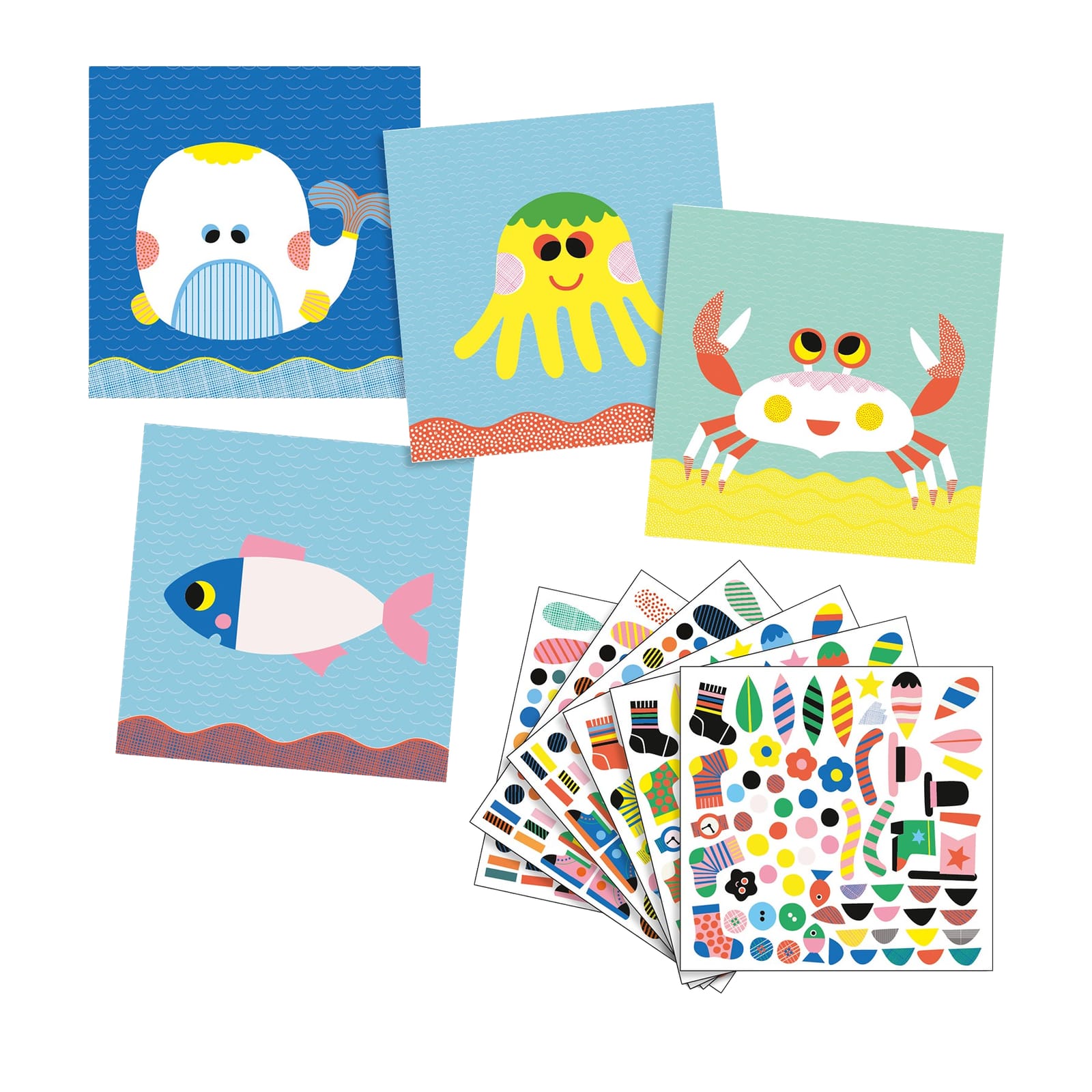 Stickers Craft Set - Sea Creatures
