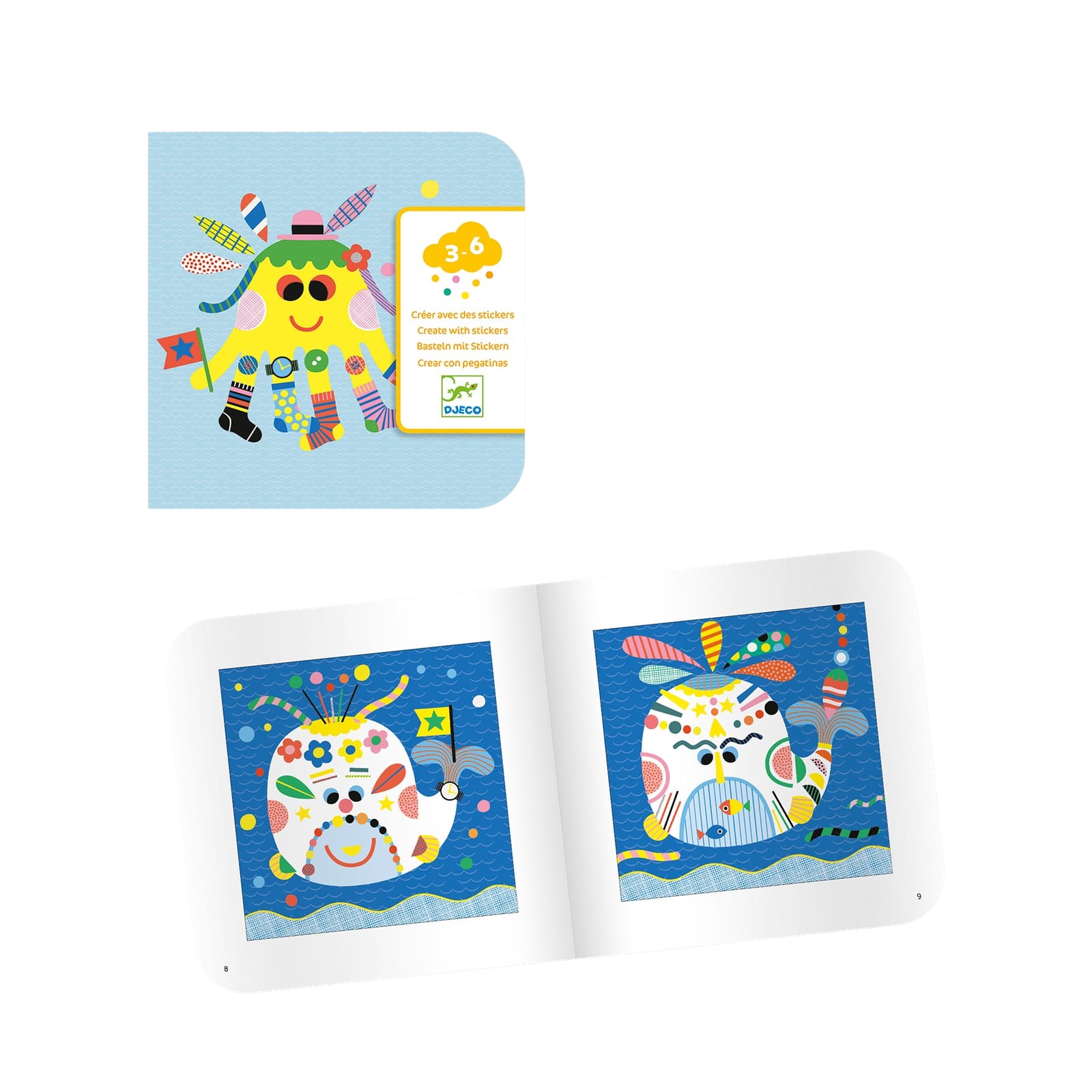 Stickers Craft Set - Sea Creatures