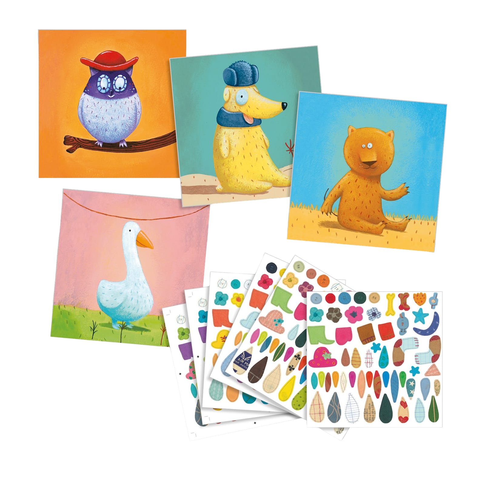 Stickers Craft Set - Create Animals