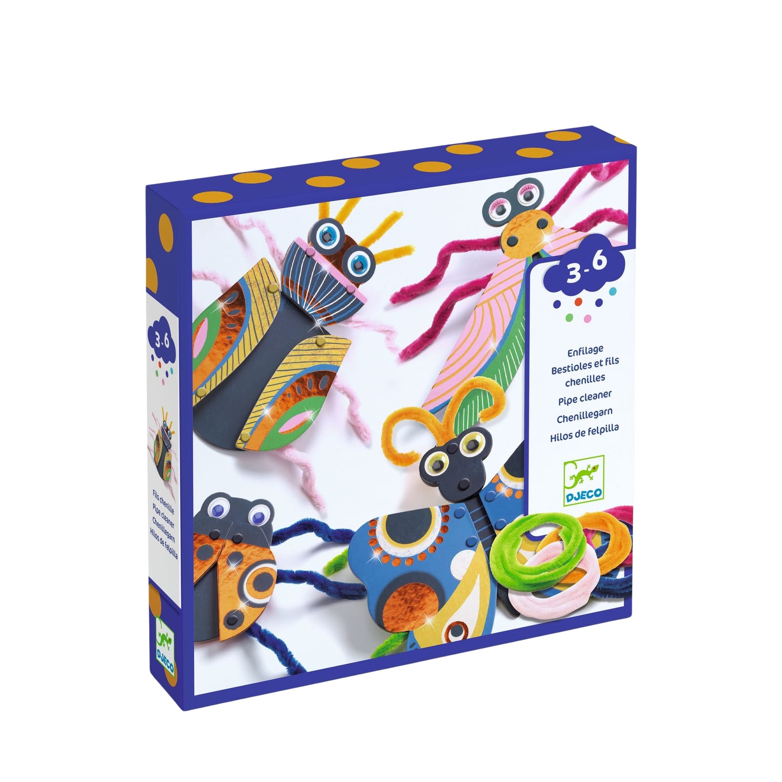 Pipe Cleaner Craft Set - Fuzzy Bugs