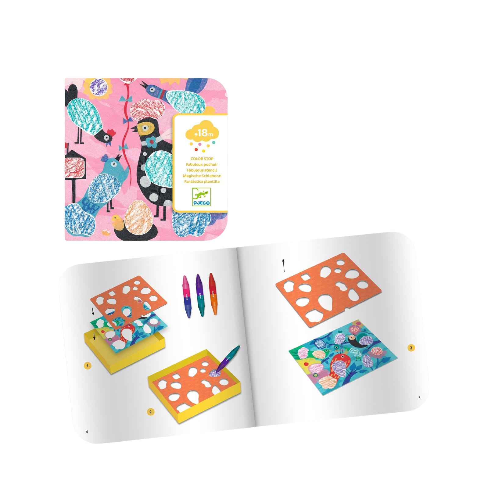 Stencil Craft Set - Birdie and Co
