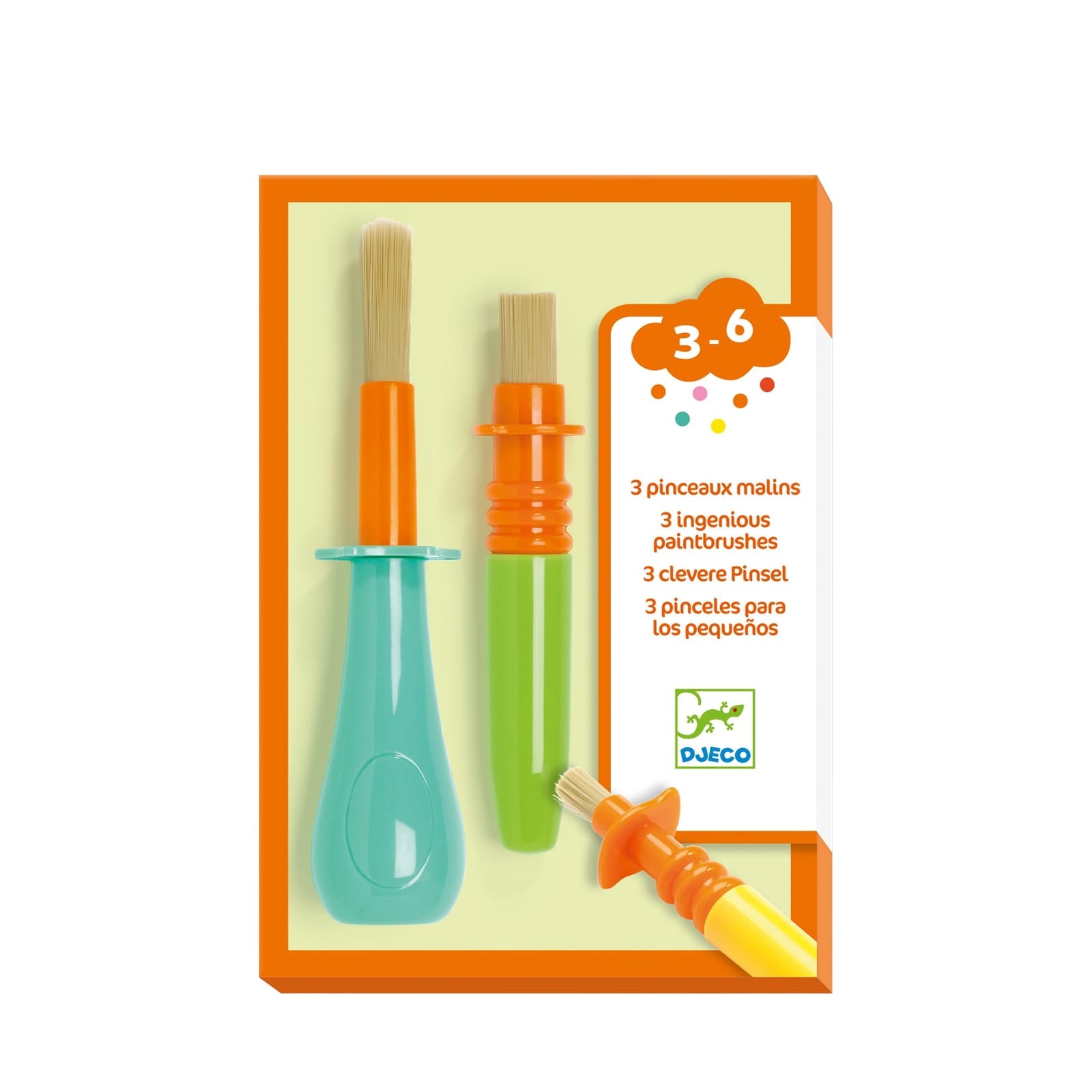 3 Ingenious Paintbrushes