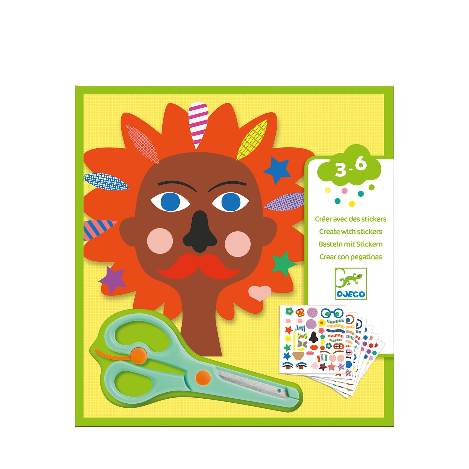 Stickers Craft Set - Hairdresser