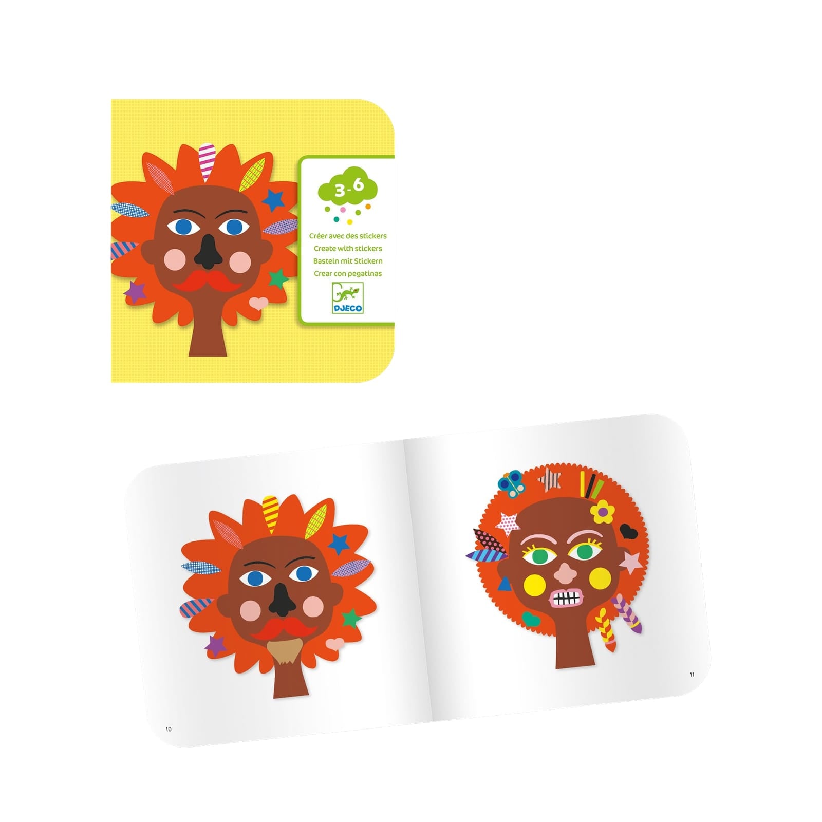 Stickers Craft Set - Hairdresser