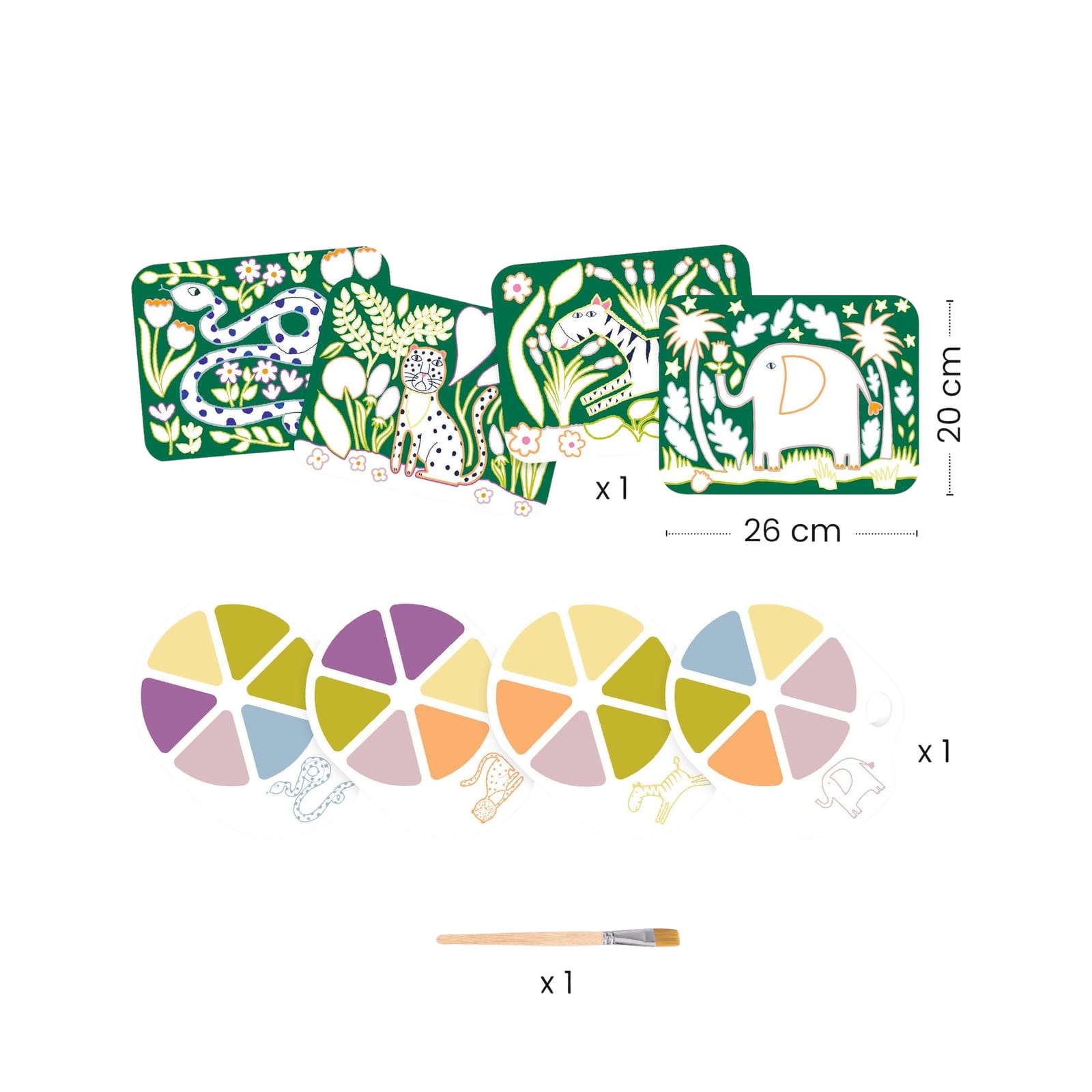 Painting Craft Set - Wild Ones