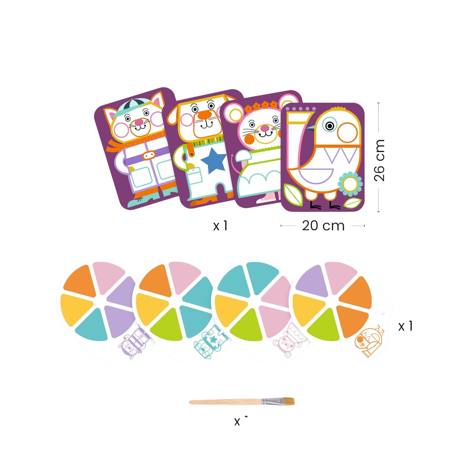 Painting Craft Set - Chubby Cheeks
