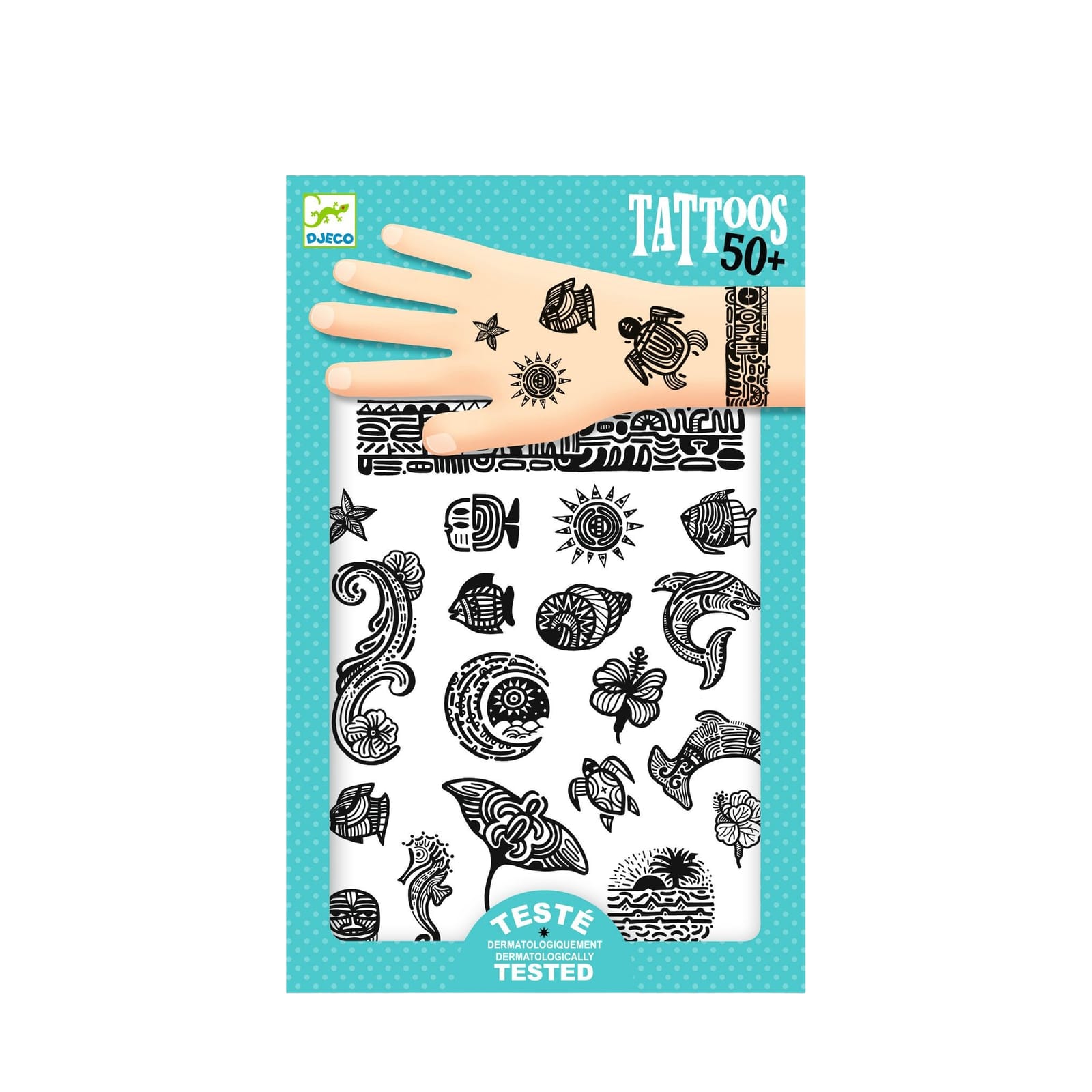 50 Temporary Tattoos - Polynesia