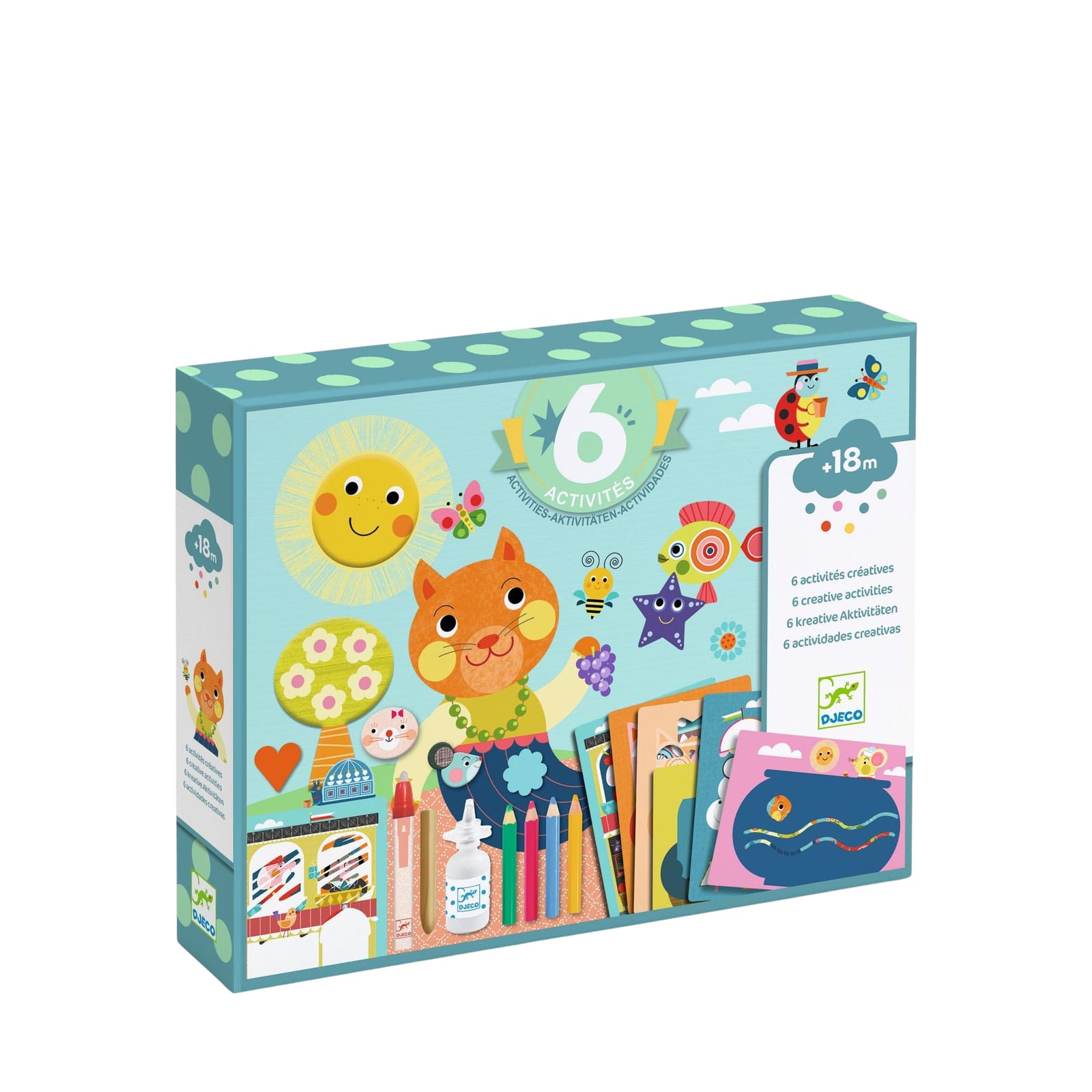 Djeco - Saison : Jeux d'action et réflexes DJECOEducatifs Loto 4 Saisons, Multicolore, Mittel Djeco - Saison : Jeux d'action et réflexes DJECOEducatifs Loto 4 Saisons, Multicolore, Mittel