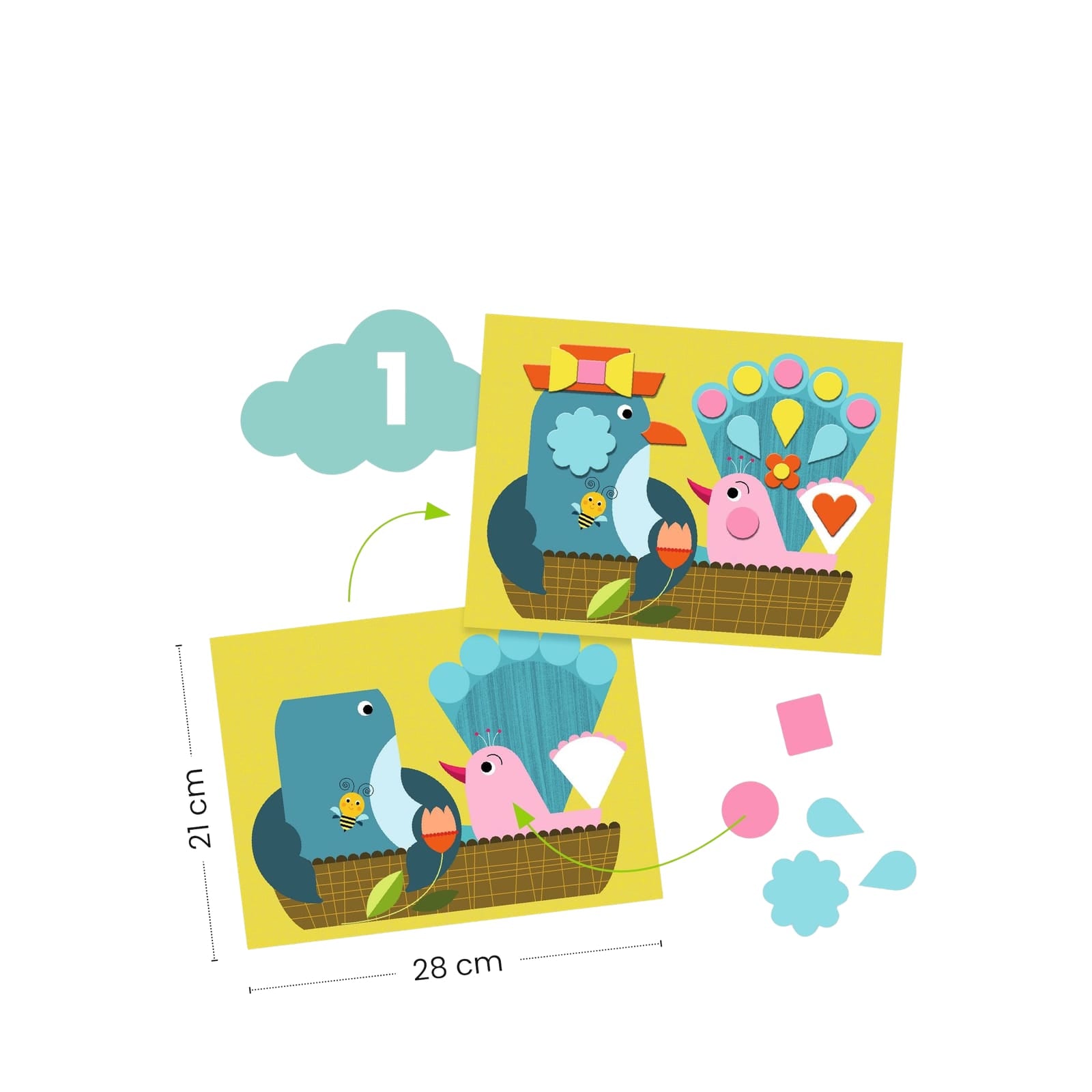 Creativity Activities - The Cat and His Friends