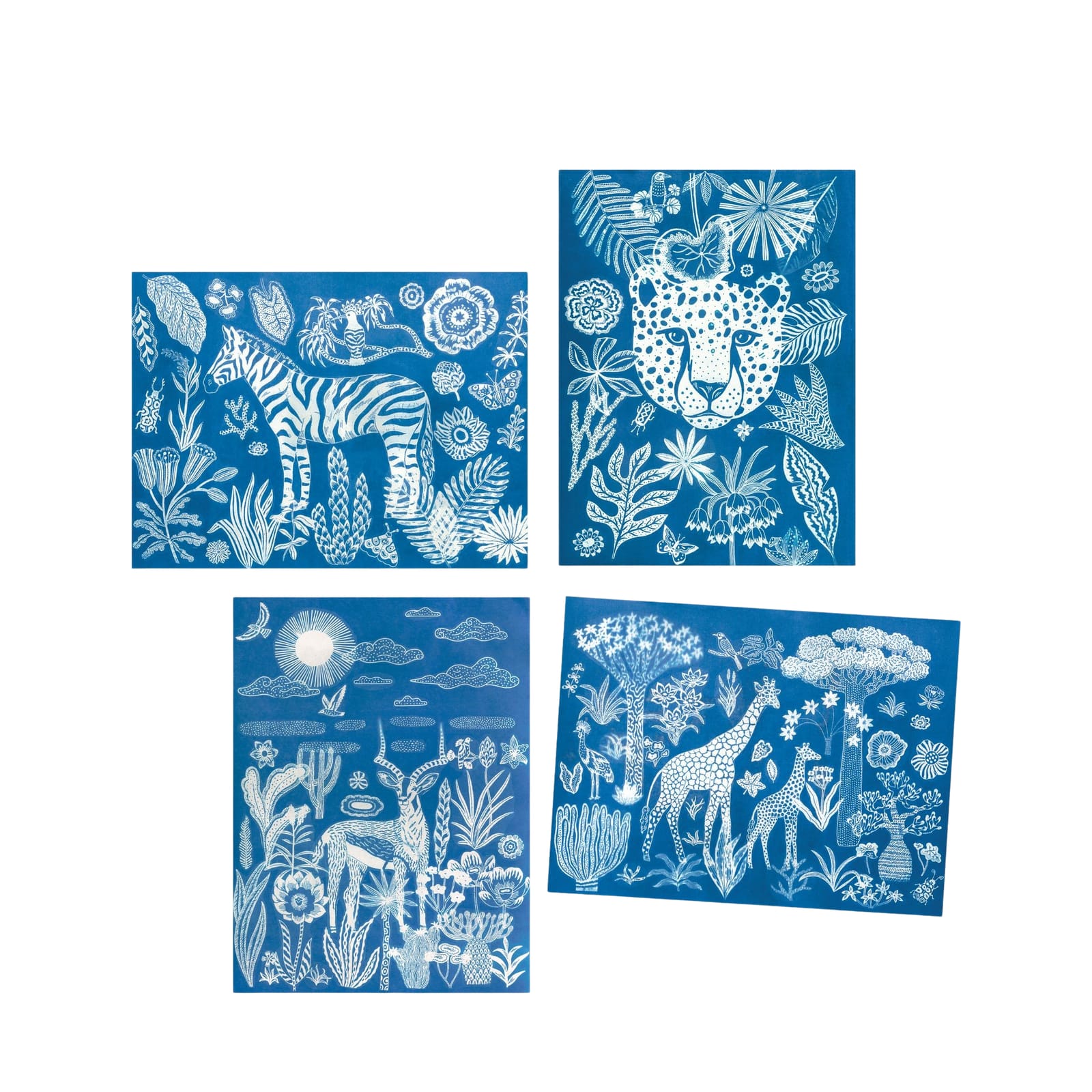Light Sensitive Paper Craft Set - The Savannah