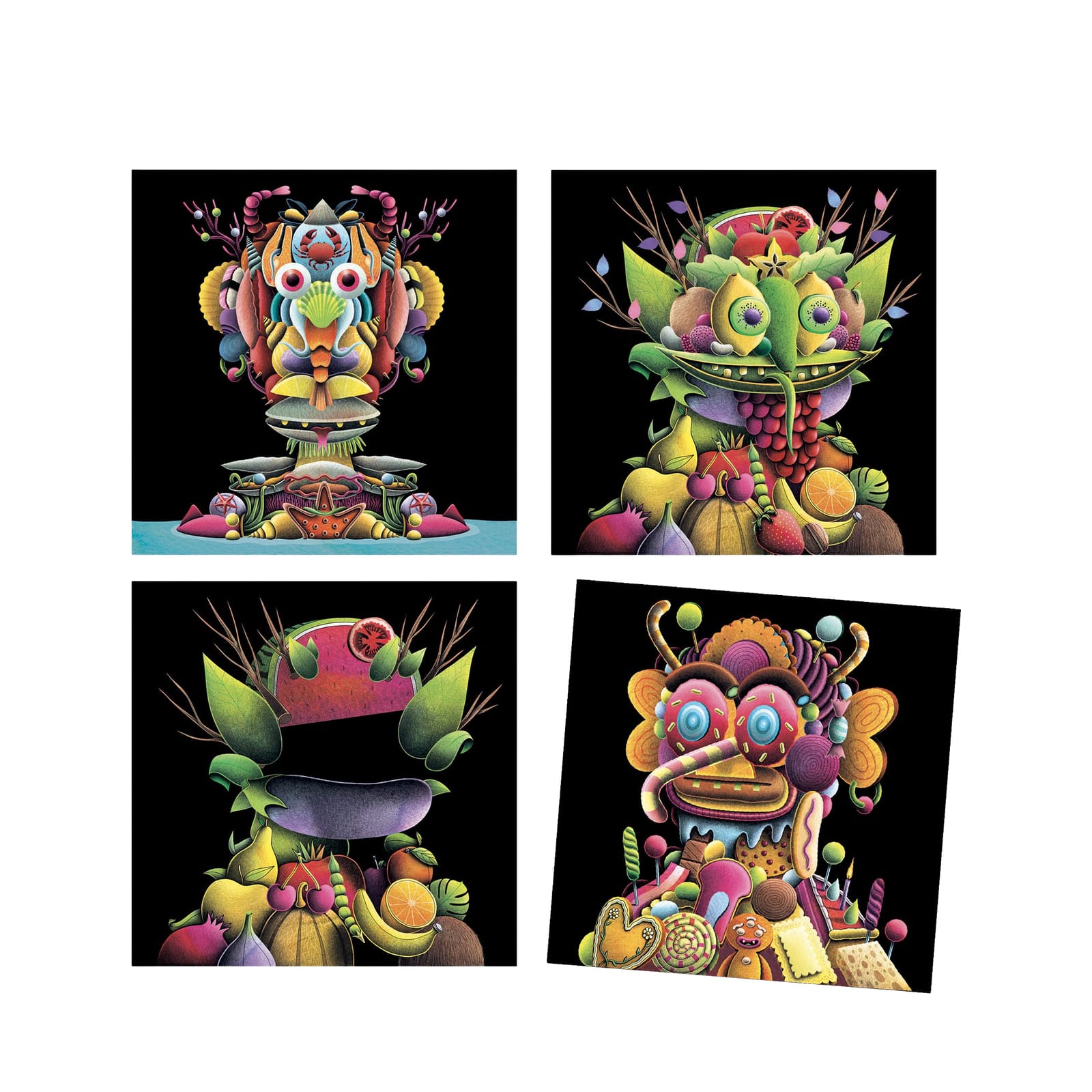 Stickers Craft Set - Spring Vegetables