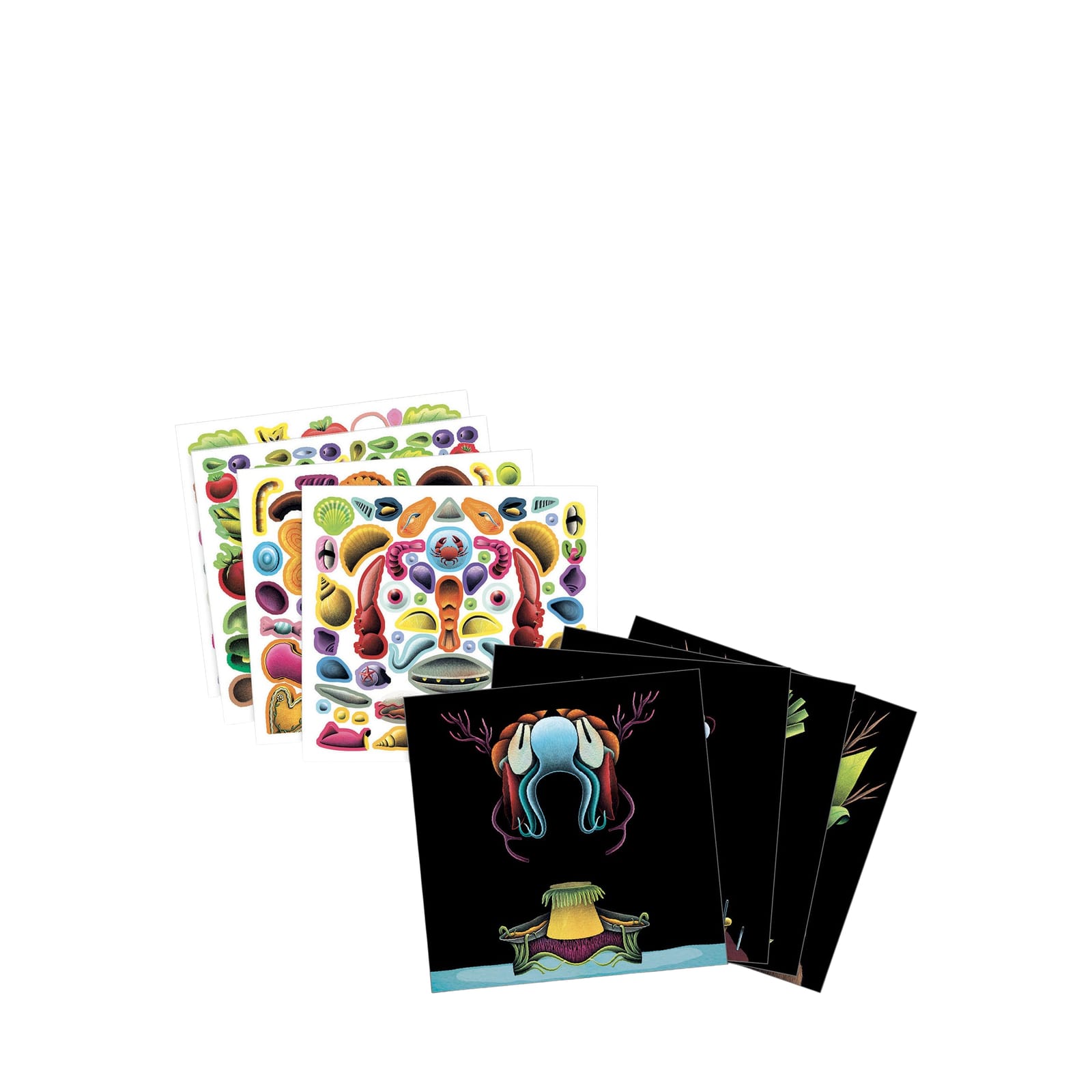 Stickers Craft Set - Spring Vegetables