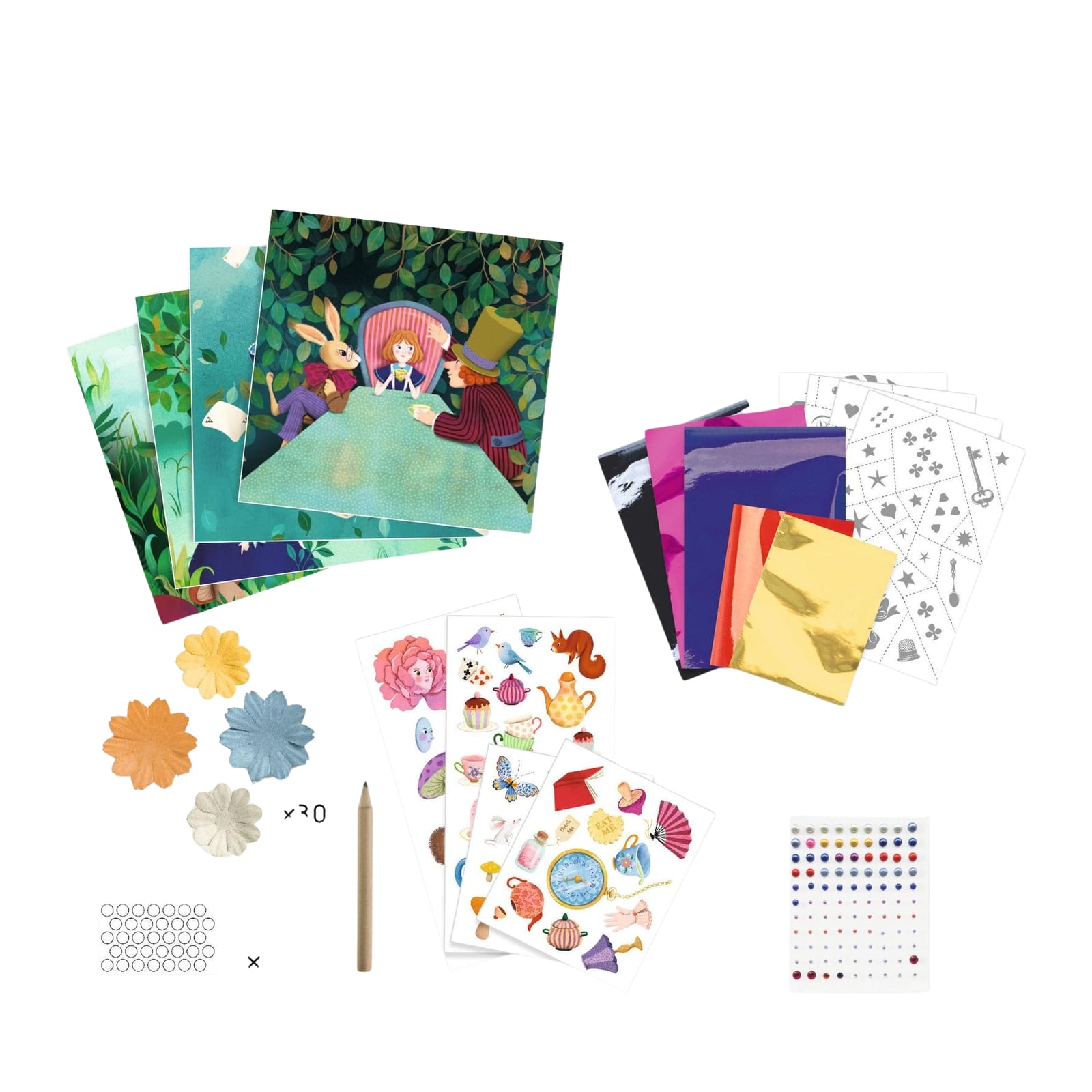 Decorate Boards Craft Set - In Wonderland