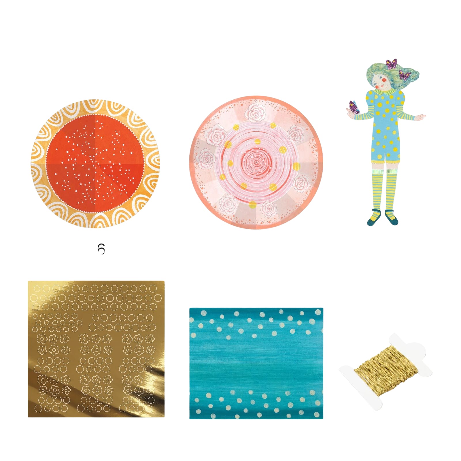 Craft Set - Paper Dresses