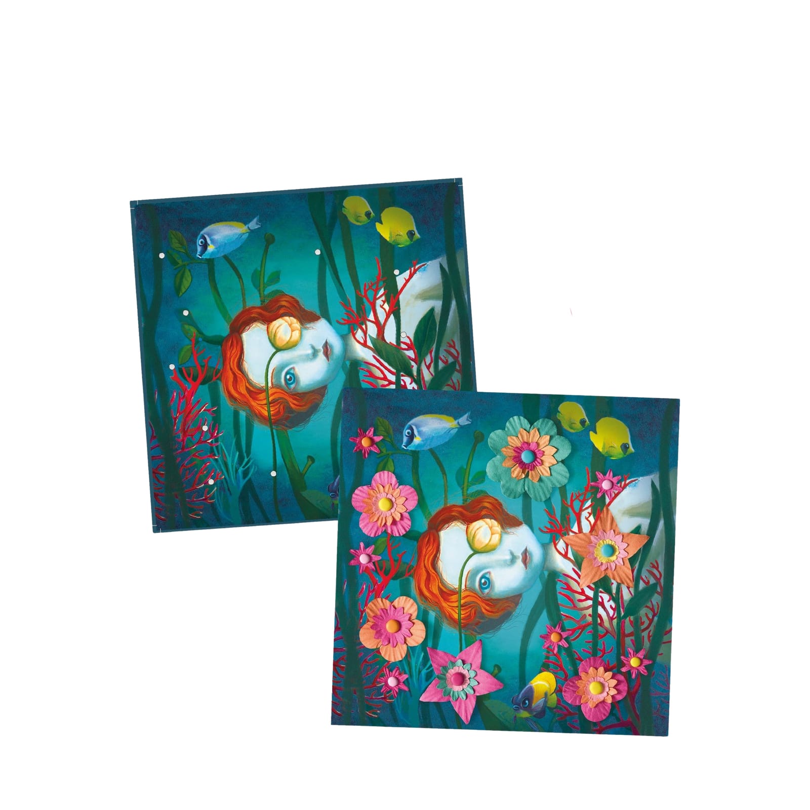 Floral Pin Craft Set - Mysterious Heroines