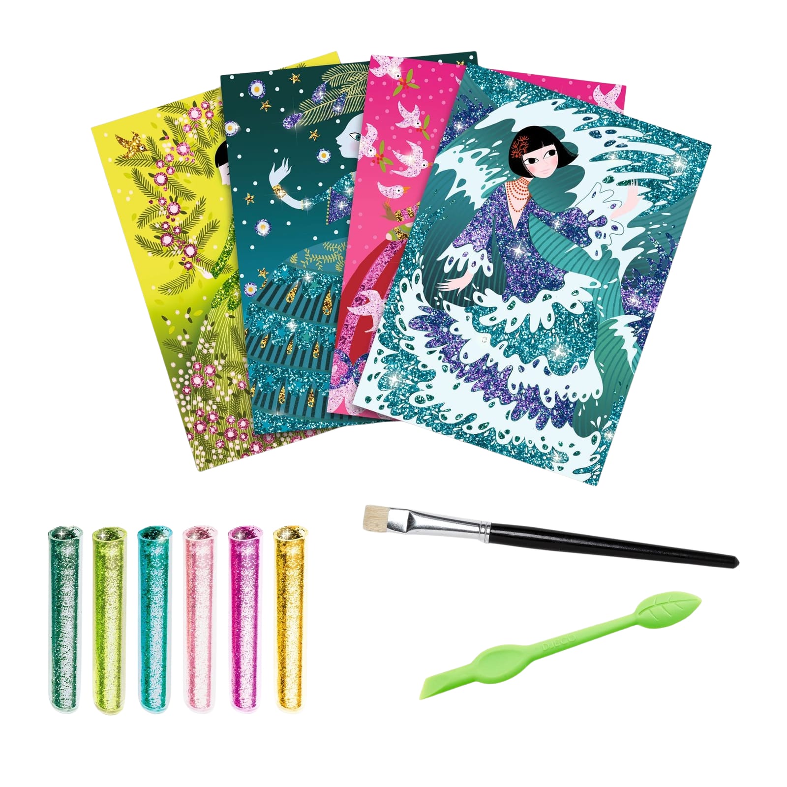 Glitter Craft Set - Glitter Dresses