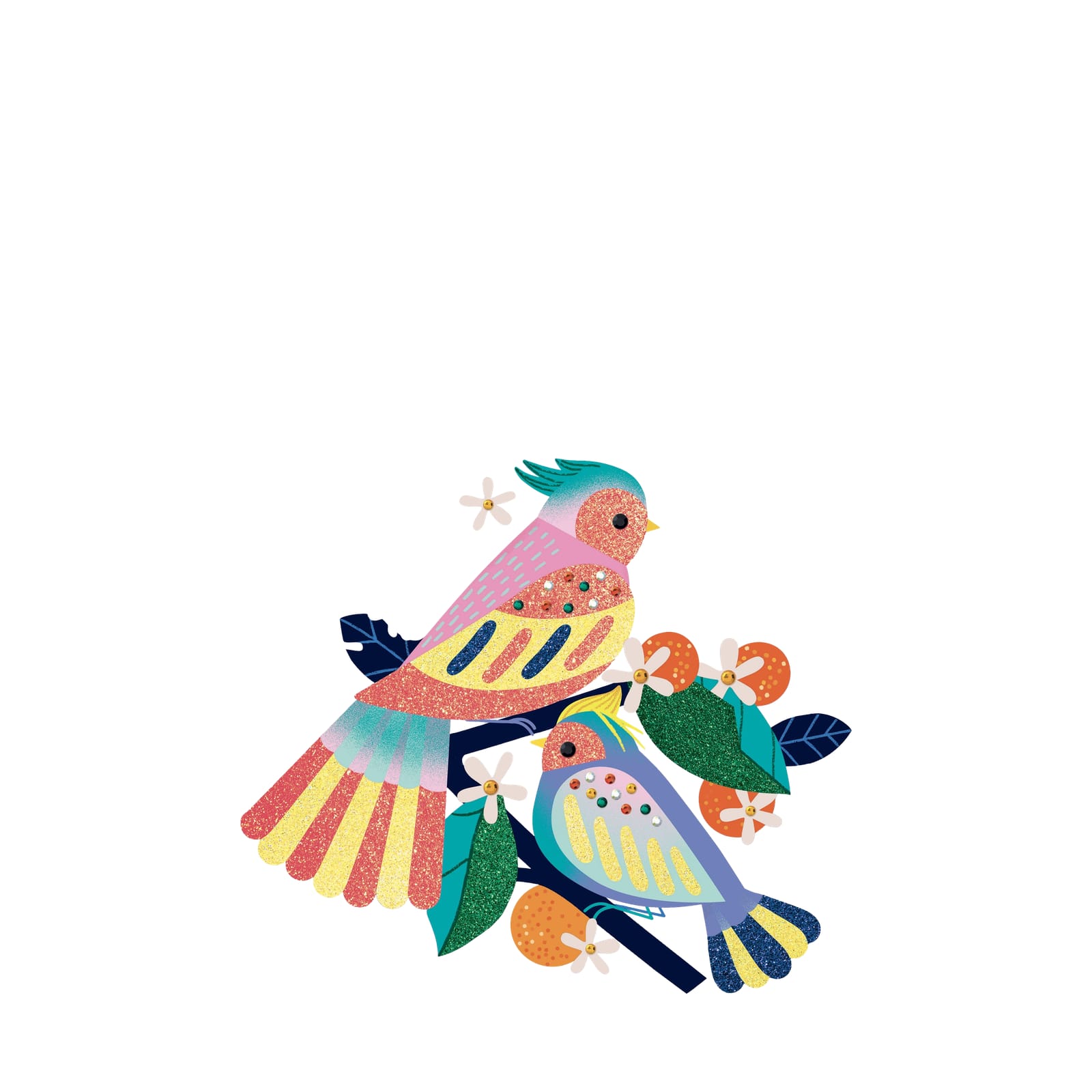 Glitter Craft Set - Paradise Birds