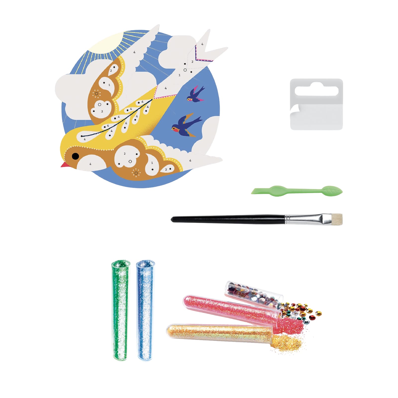 Glitter Craft Set - Paradise Birds
