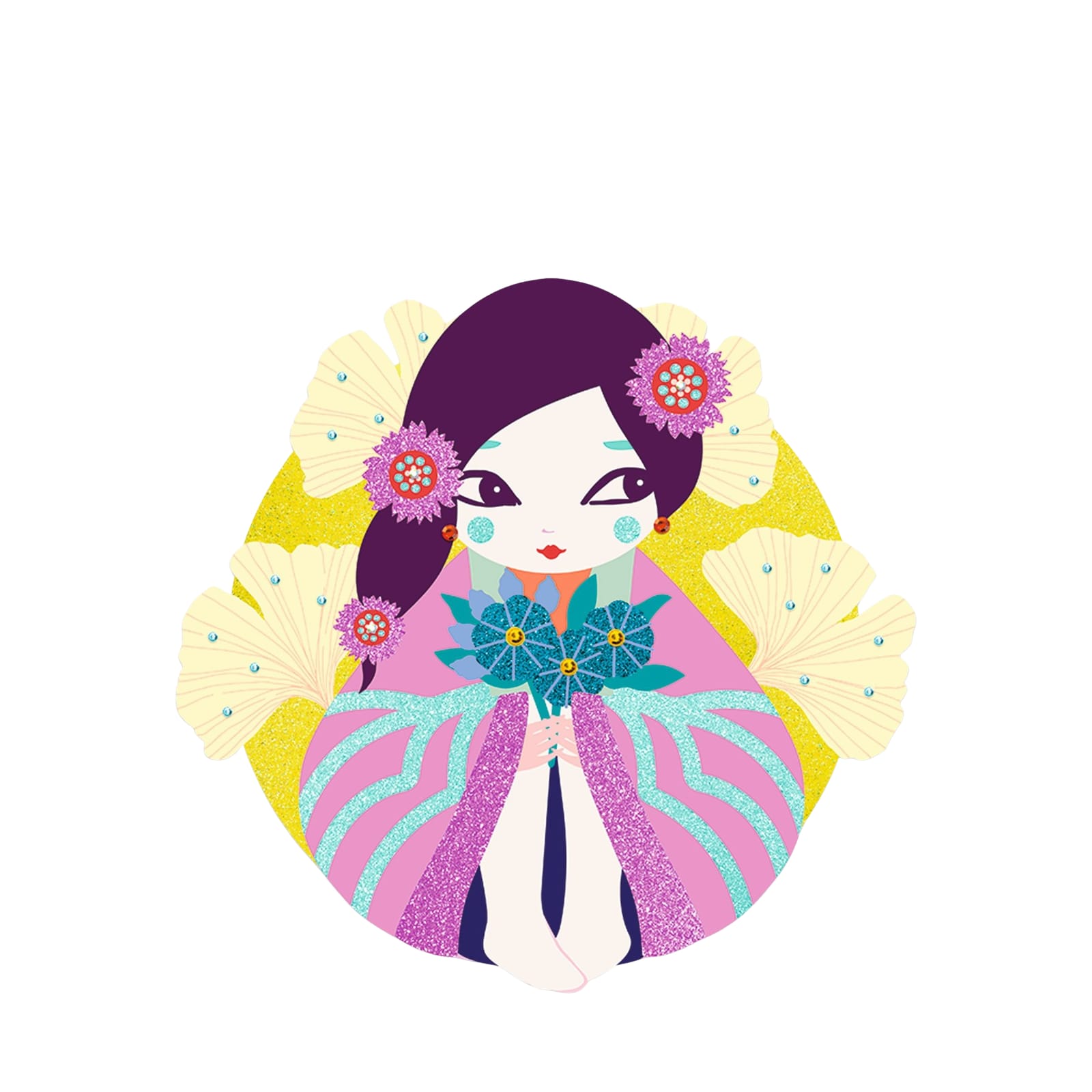 Glitter Craft Set - Onnanoko